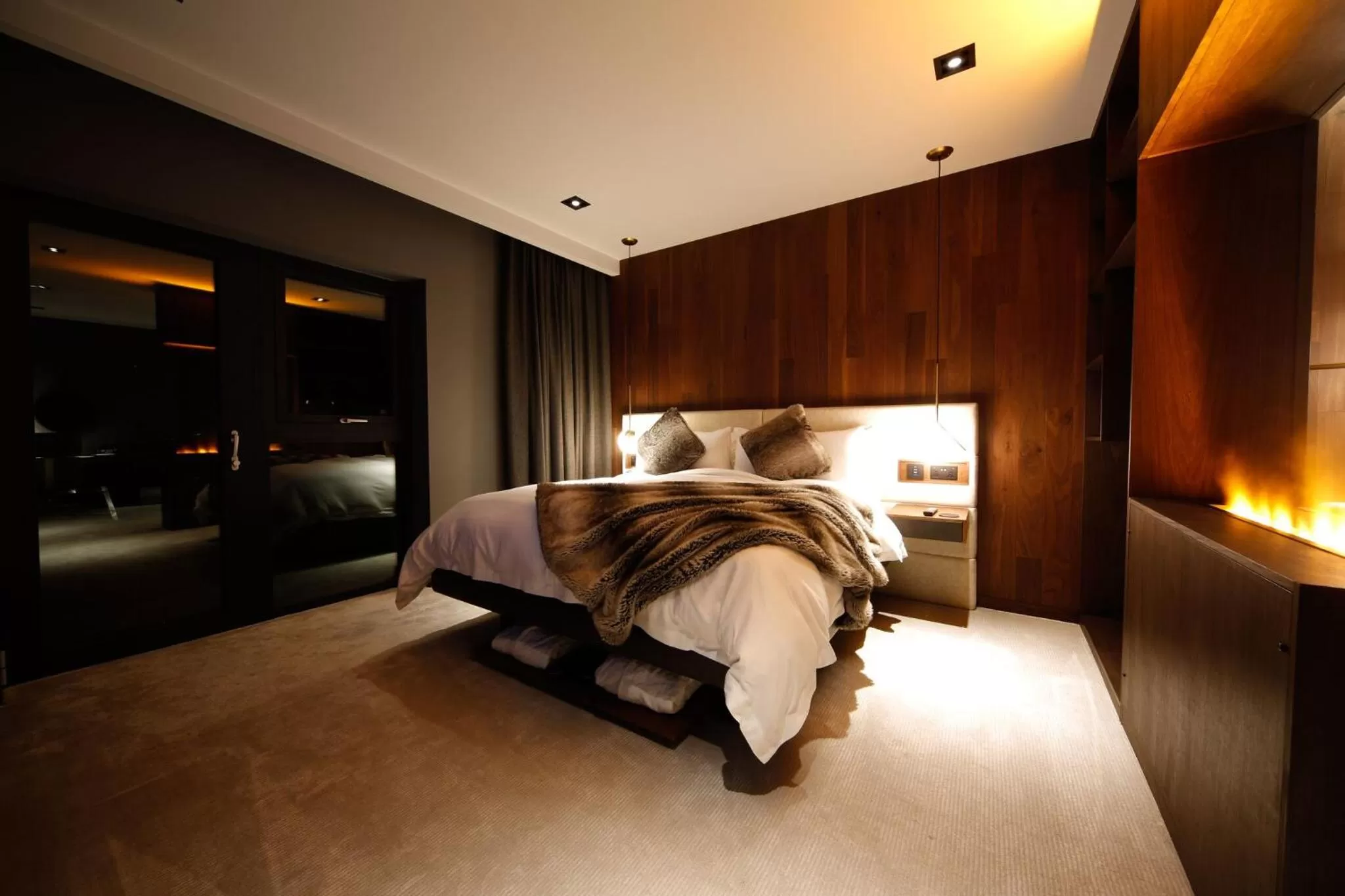 Bed in Cave Hotel & Golf Resort