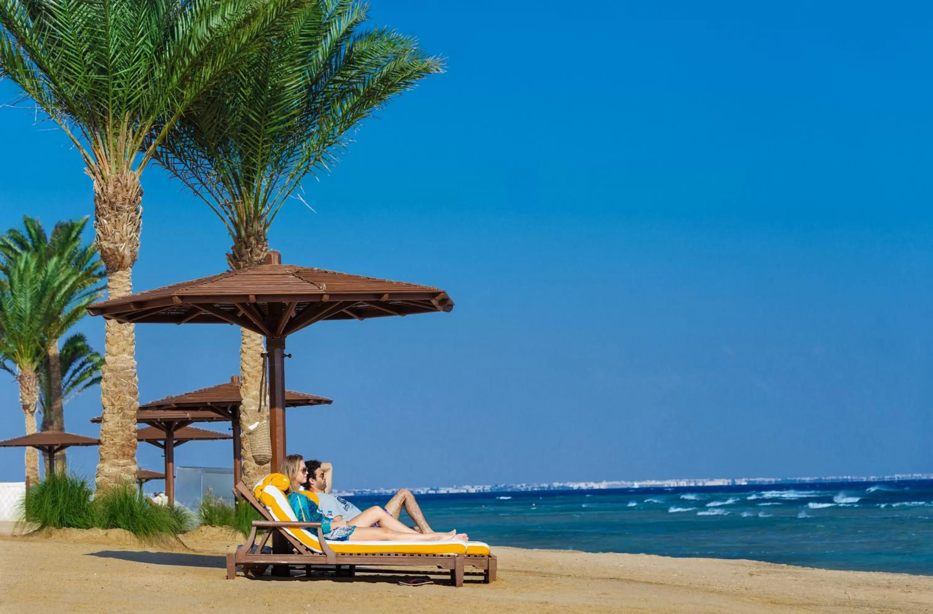 Beach in The Oberoi Beach Resort, Sahl Hasheesh