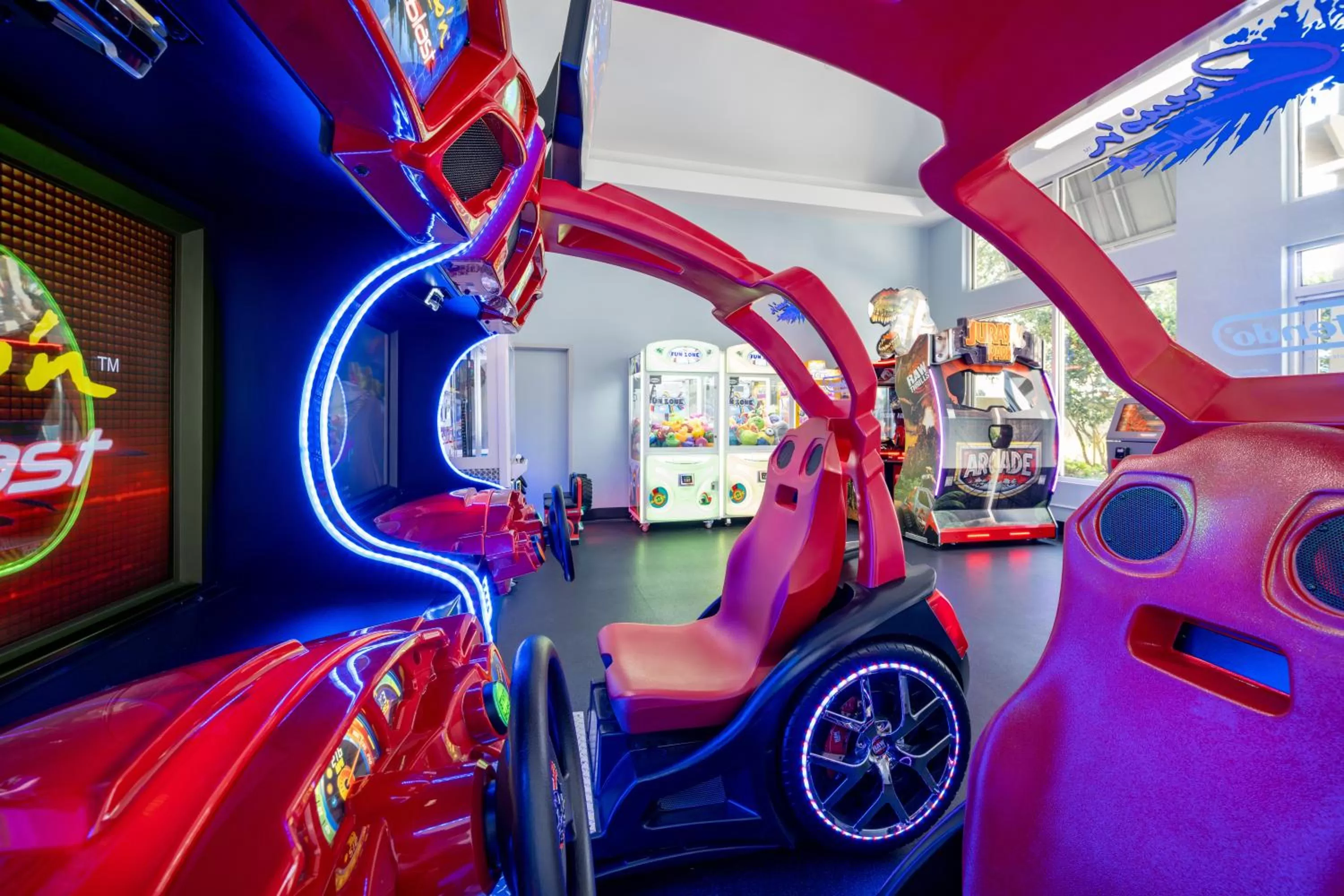 Game Room in SpringHill Suites by Marriott Orlando at FLAMINGO CROSSINGS Town Center-Western Entrance