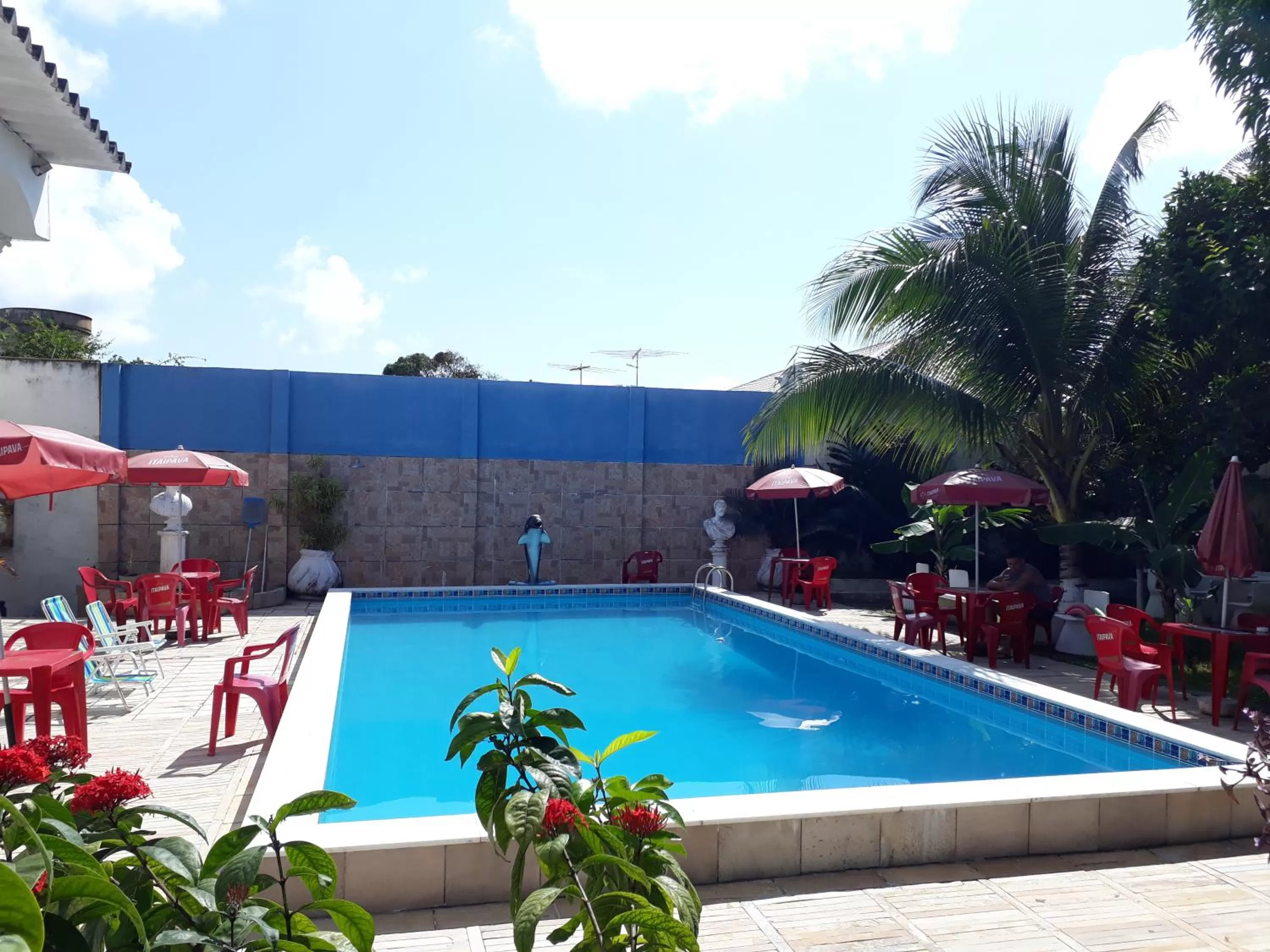 Swimming Pool in Pousada Das Palmeiras