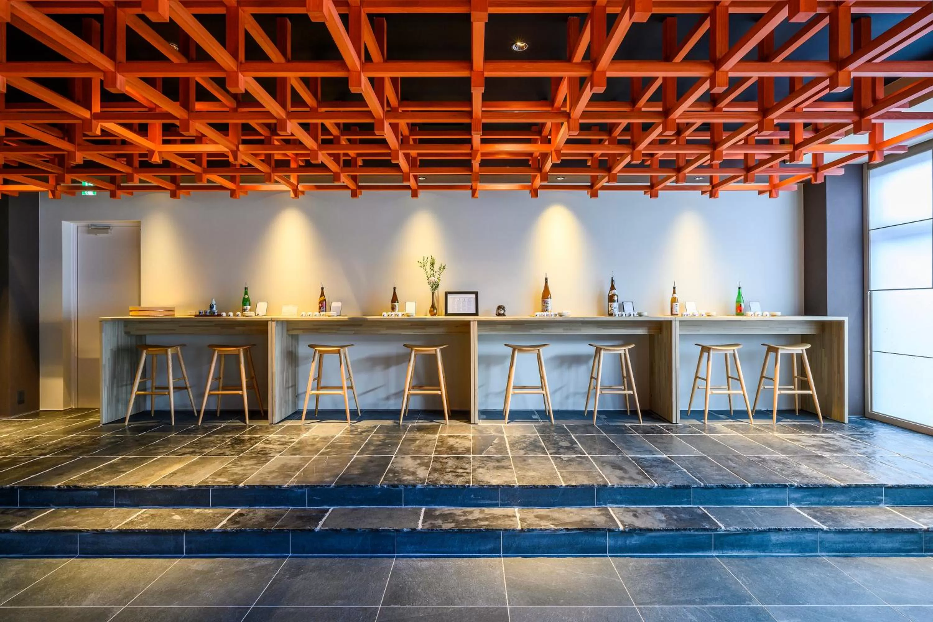 Lounge or bar in HOTEL WOOD TAKAYAMA