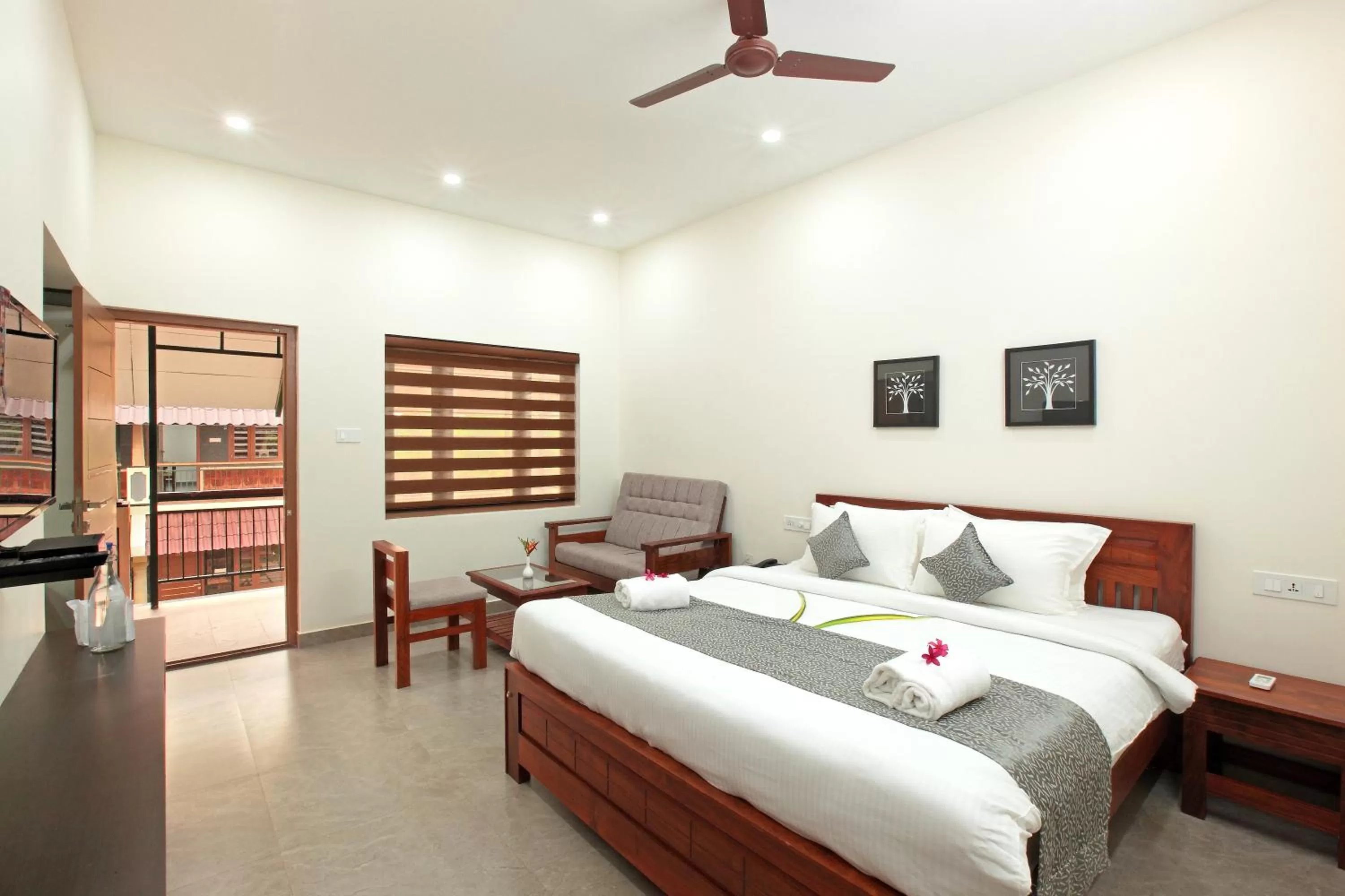 Bedroom, Bed in Green Planet Resort