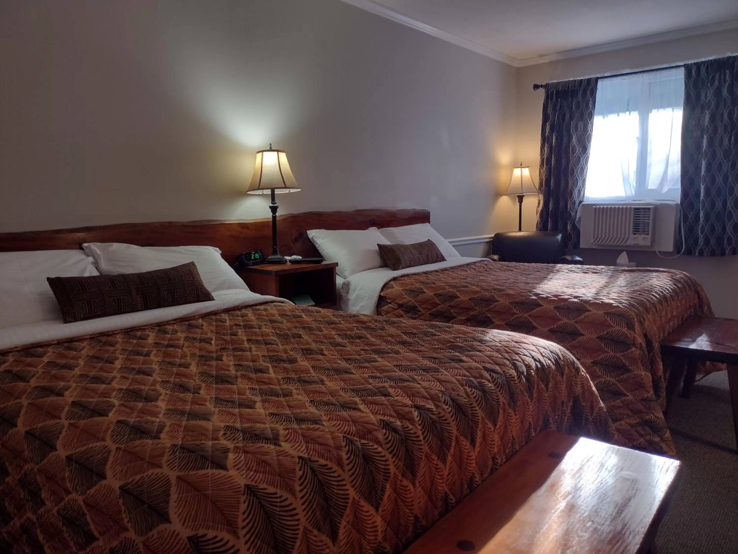 Bed in The Lodge at West River