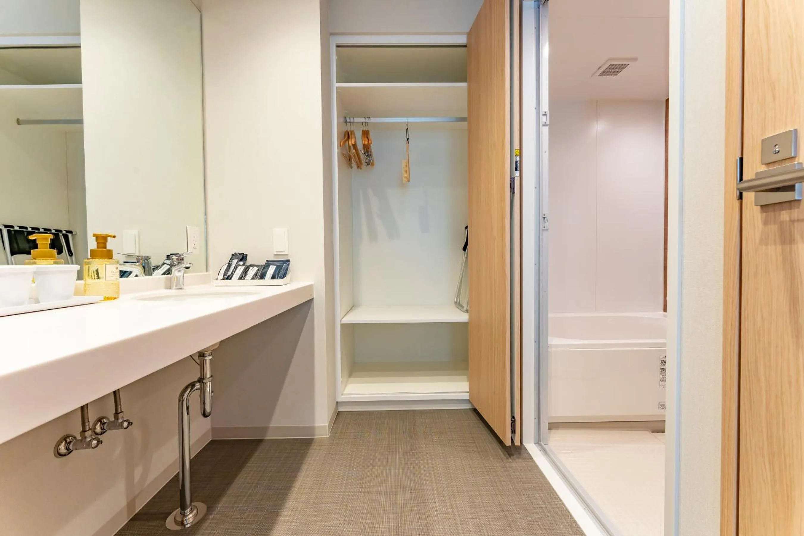 Shower in CVS Bay Hotel