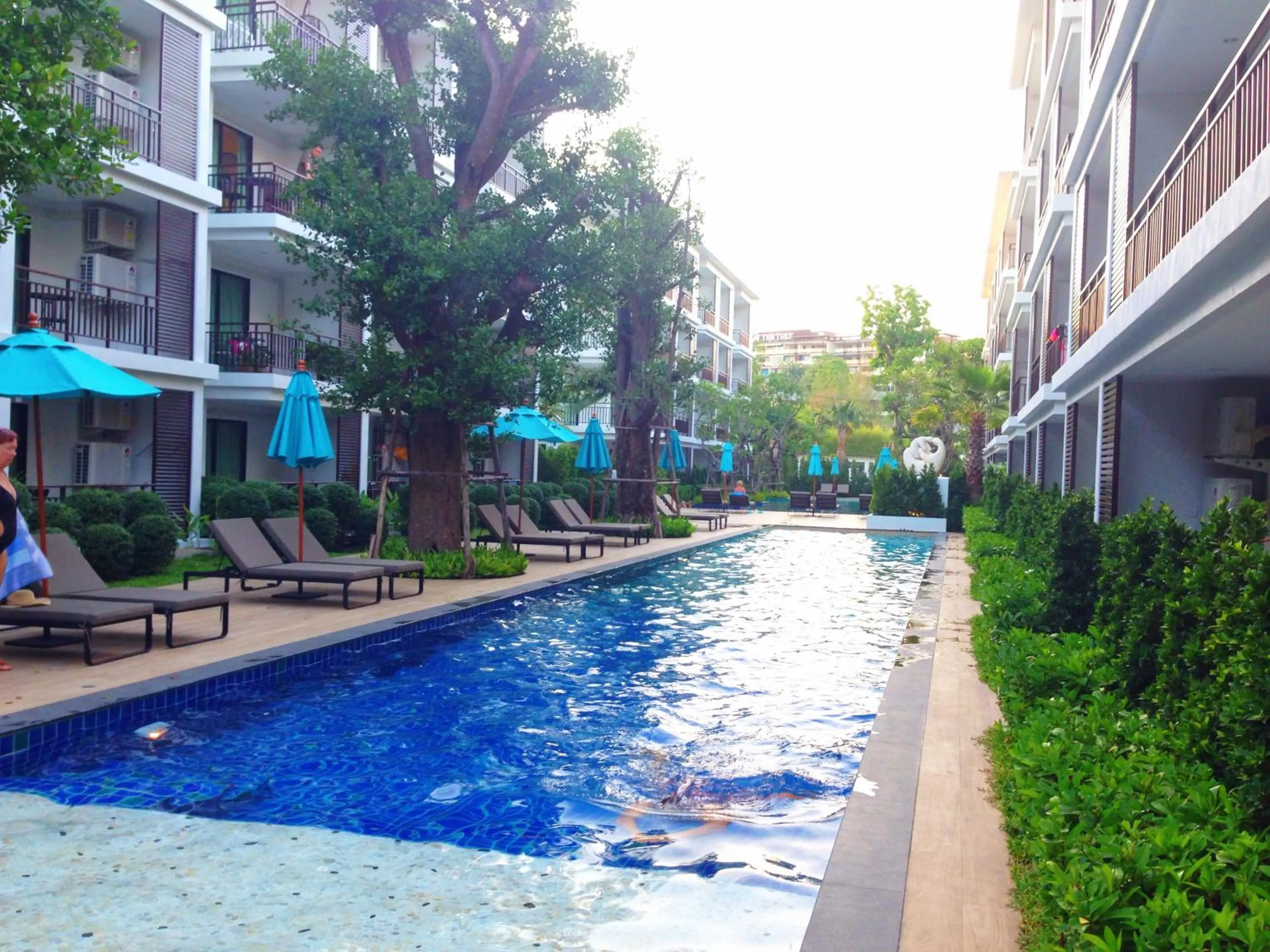 Swimming pool in The Title KR Beach Condotel Rawai Beach