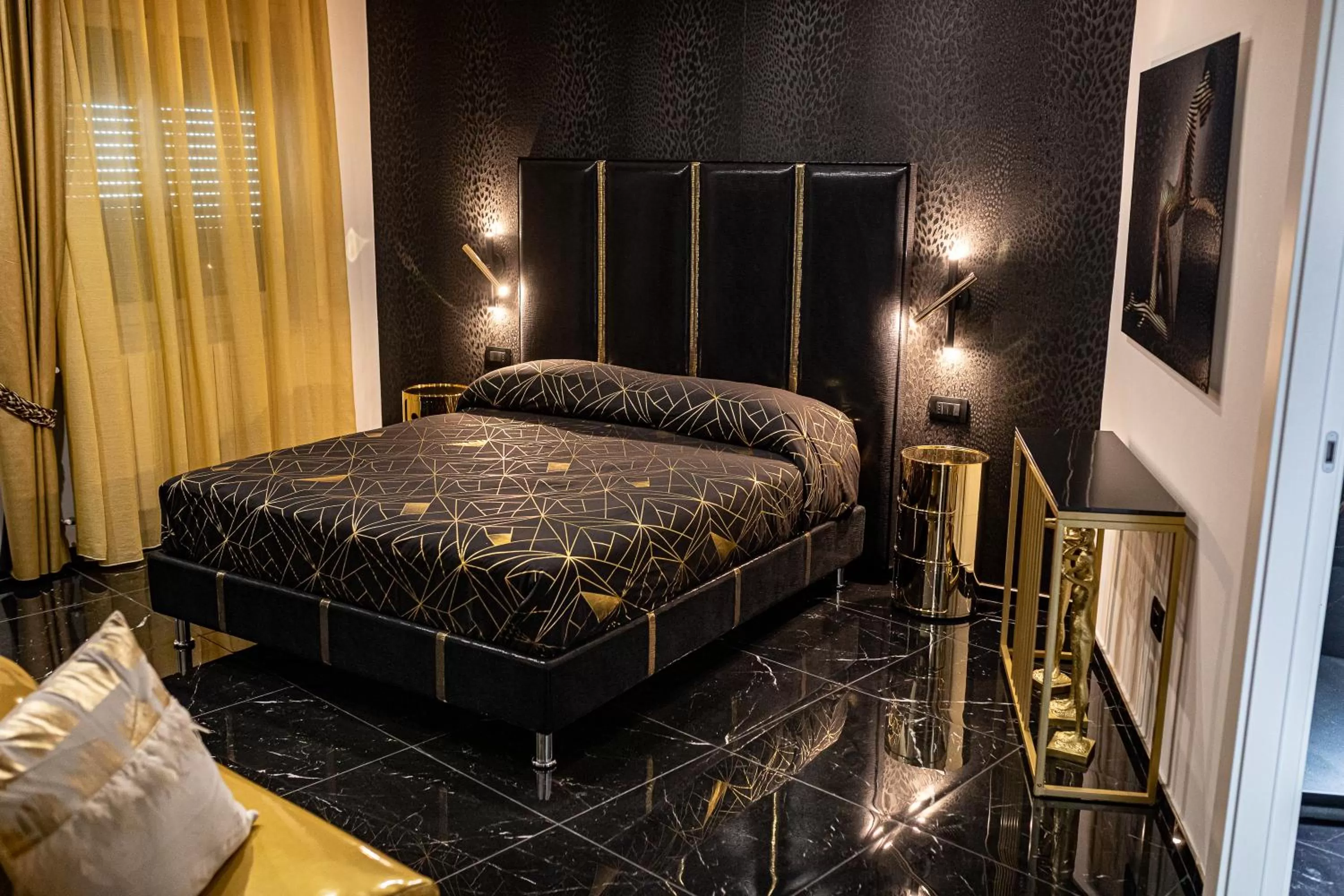 Bed in Prezioso suites & rooms