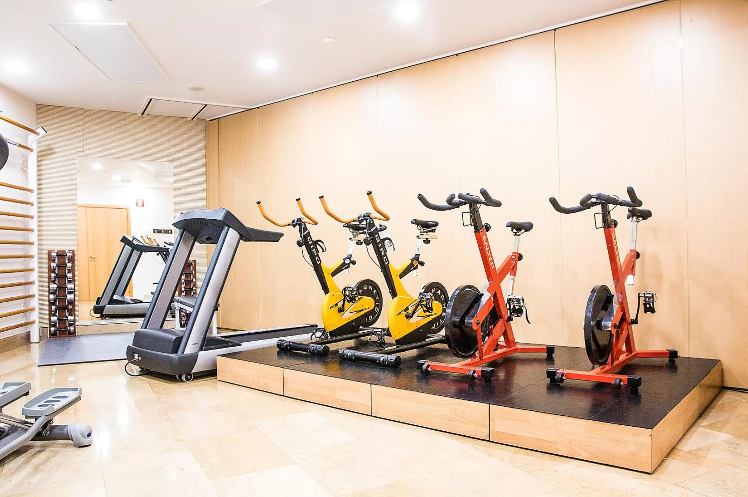 Fitness centre/facilities in Hotel Palacio de Aiete