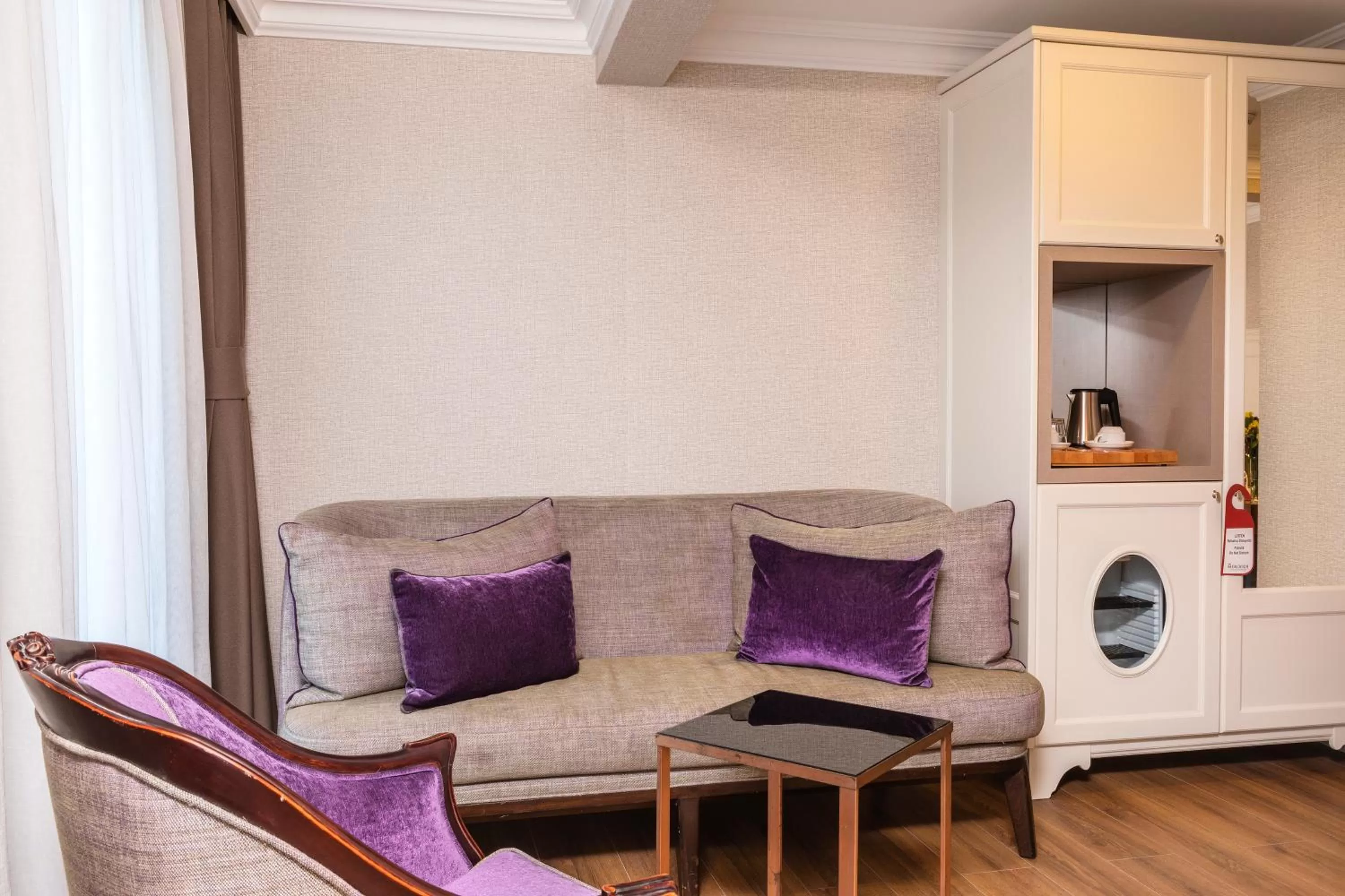 Living room in Meroddi La Porta