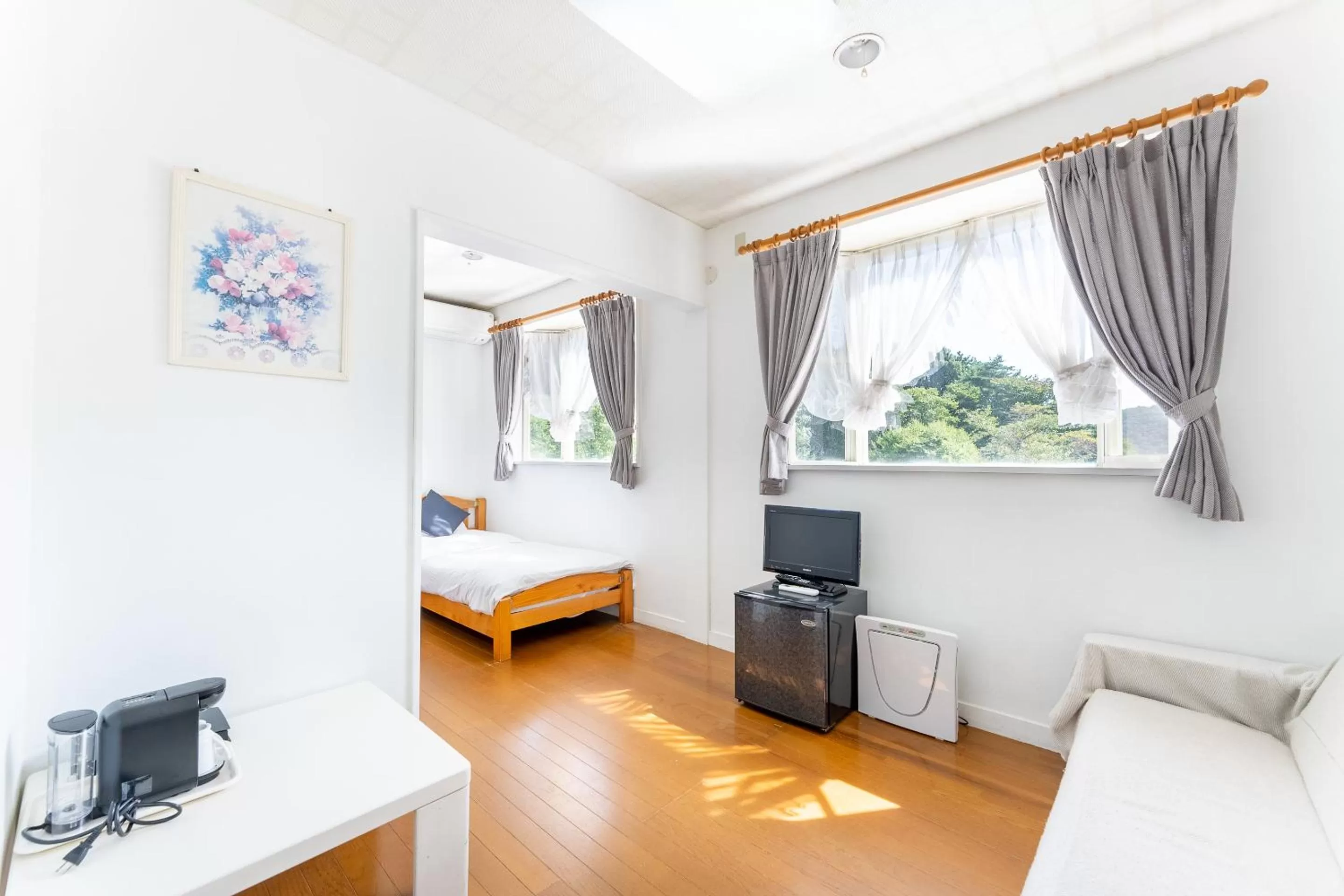 TV and multimedia, Bed in Tabist Kiyosato Grandeur Yatsugatake