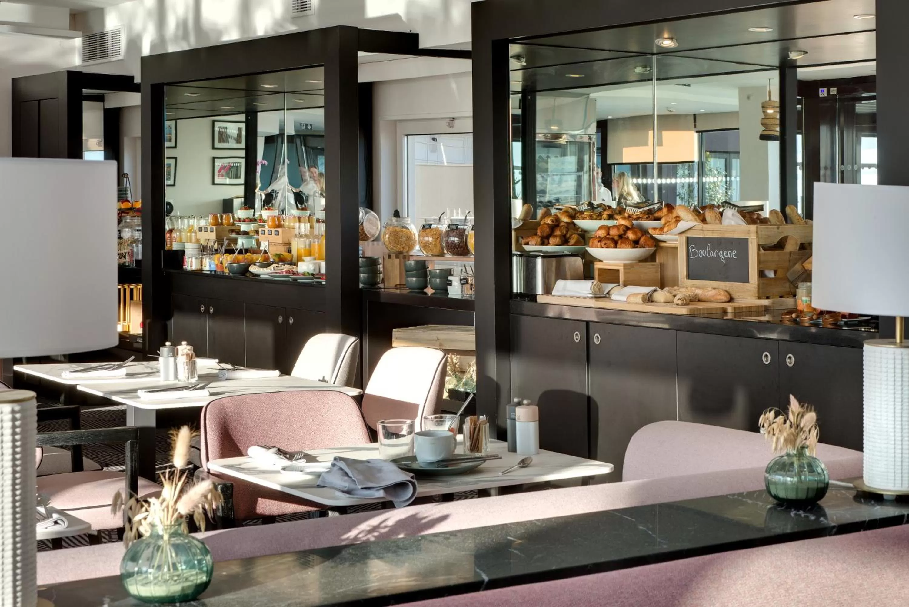 Buffet breakfast in Pullman La Pléiade Montpellier Centre