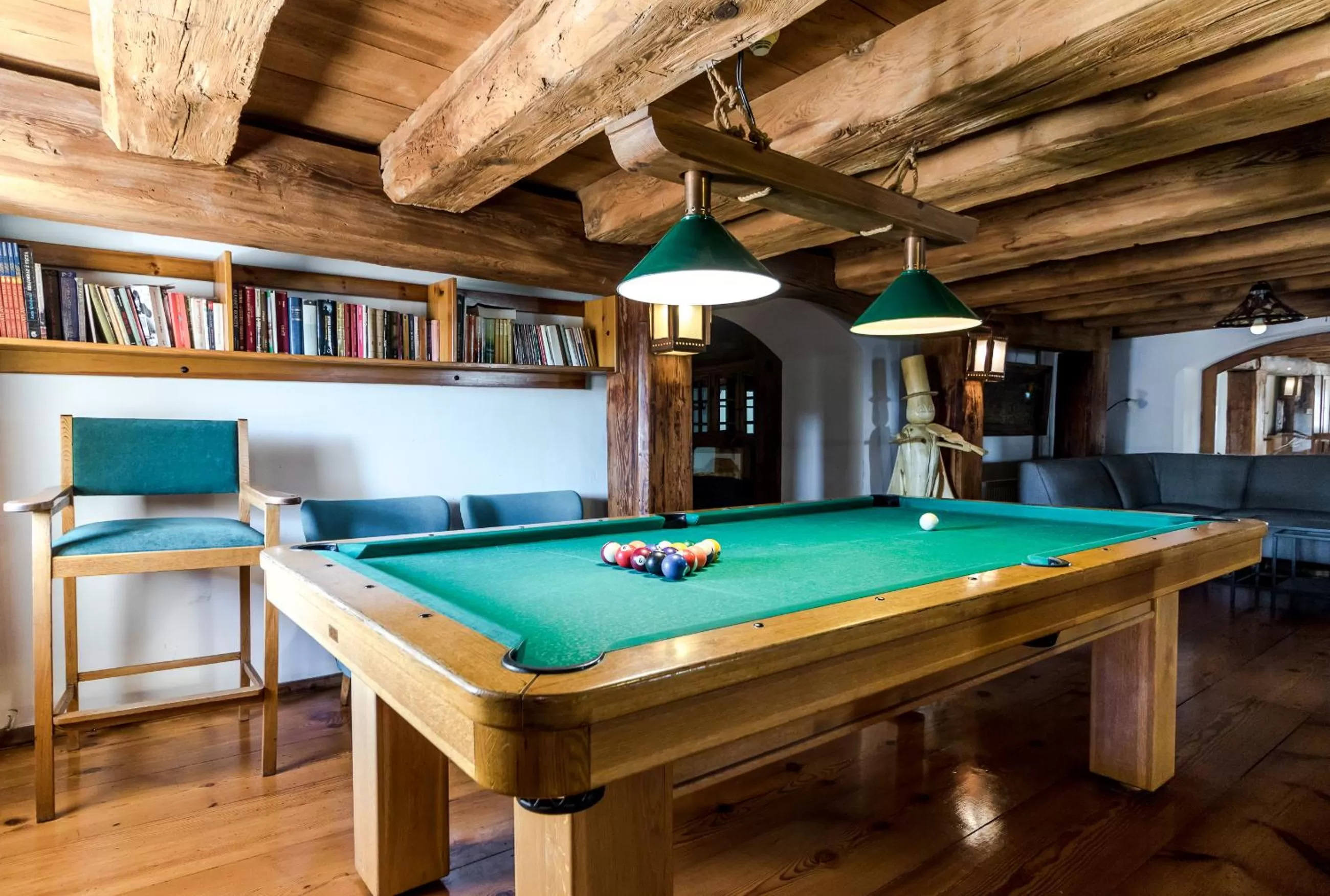 Billiard in Hotel Spichrz