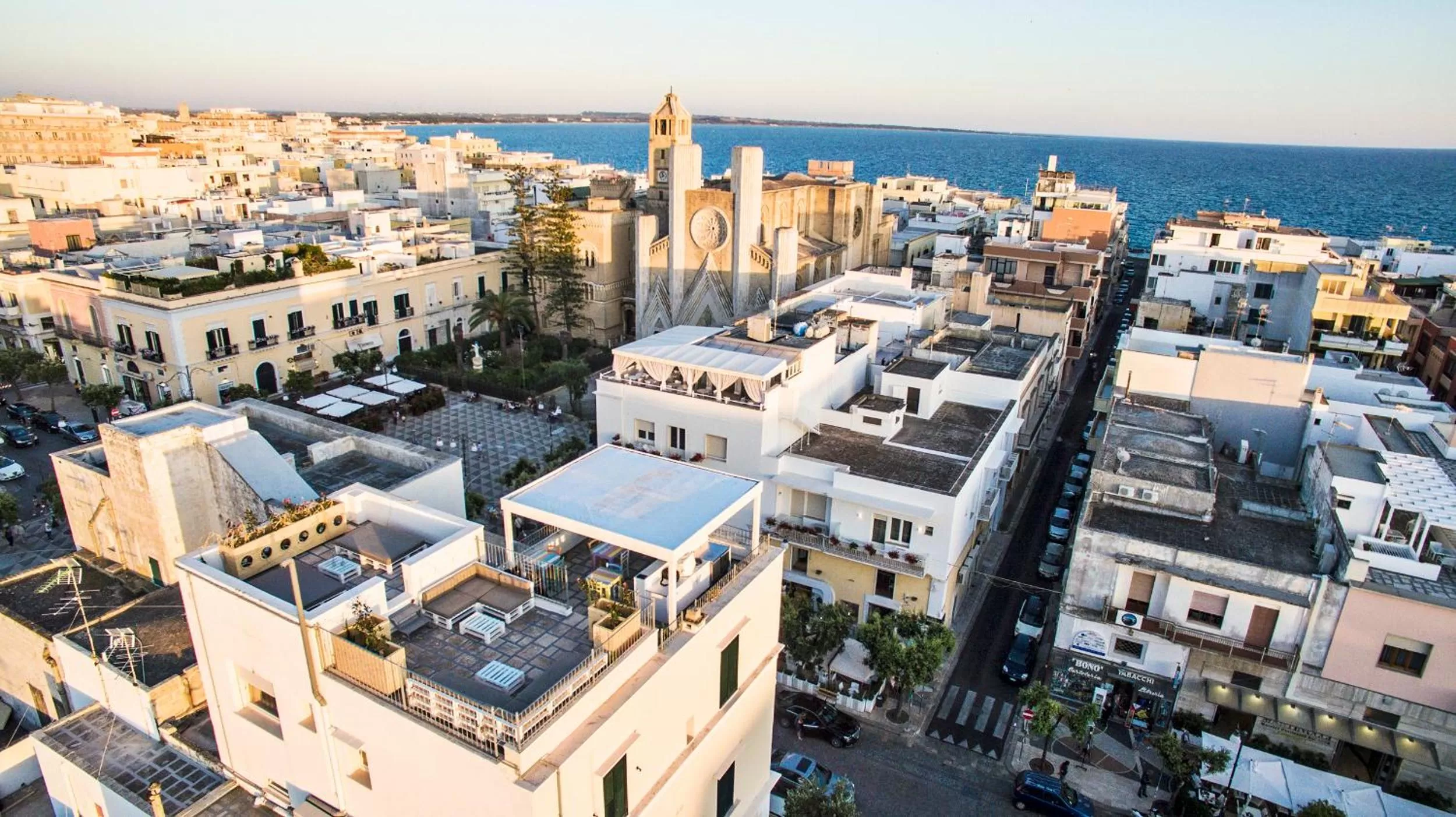 Bird's eye view in B&B Ghalà