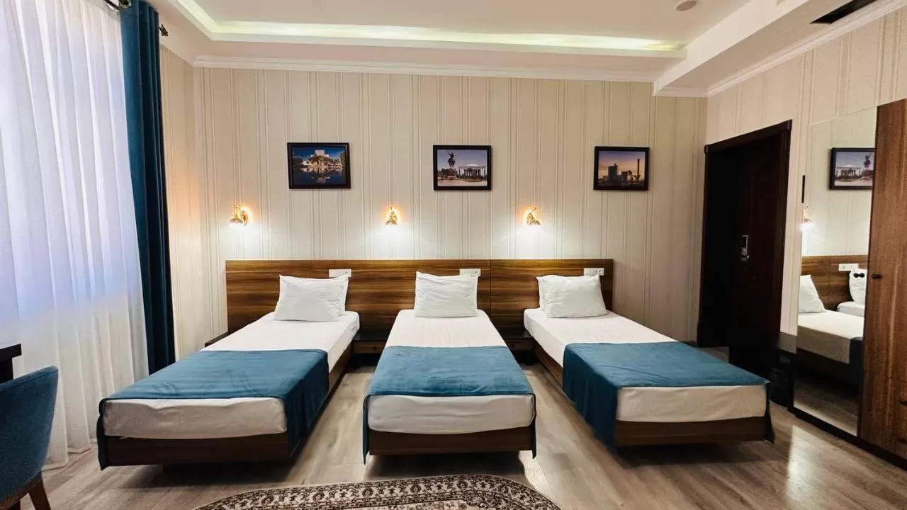 Bed in Garden Plaza Bukhara