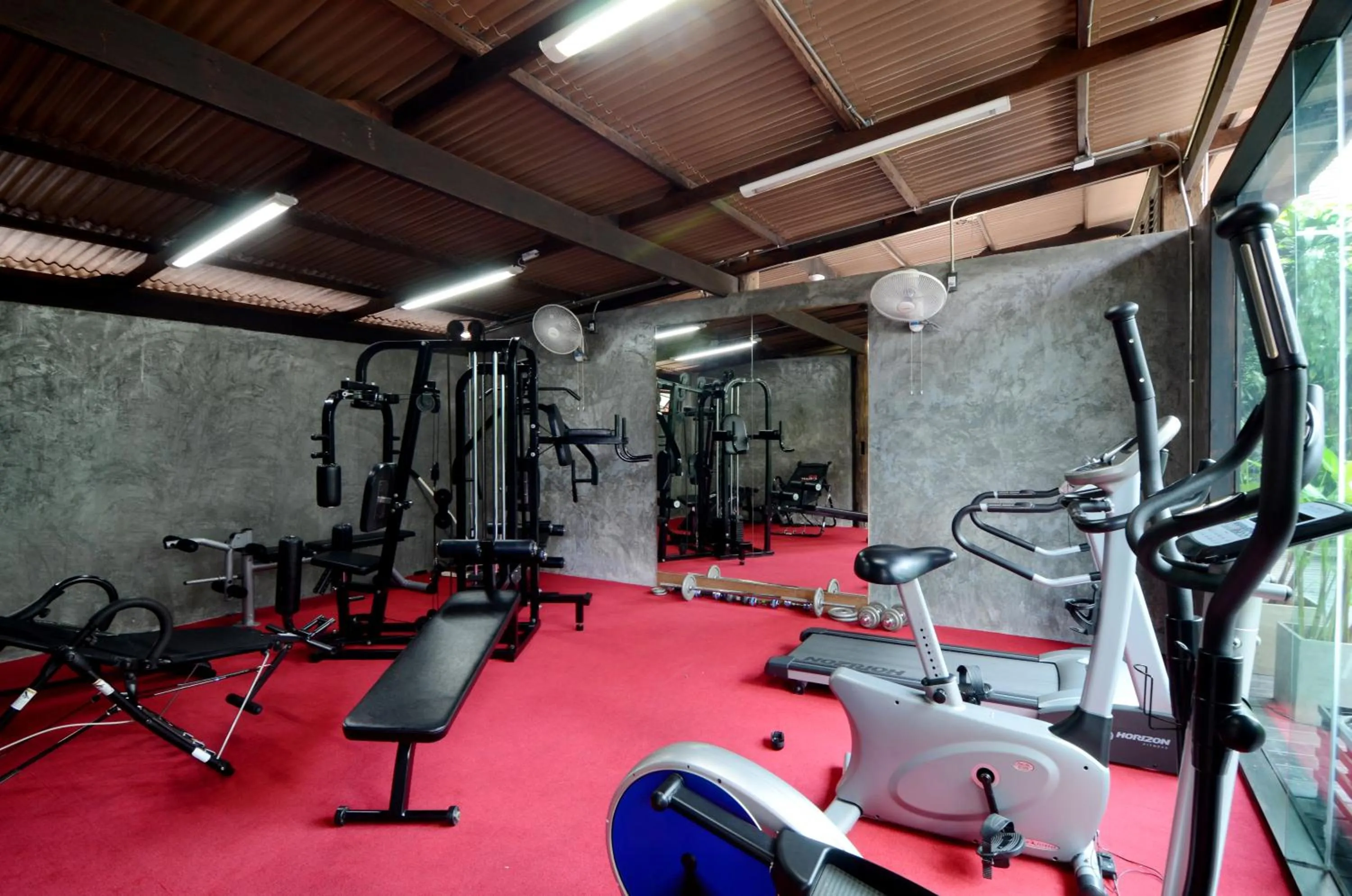 Fitness centre/facilities in Kireethara Boutique Resort