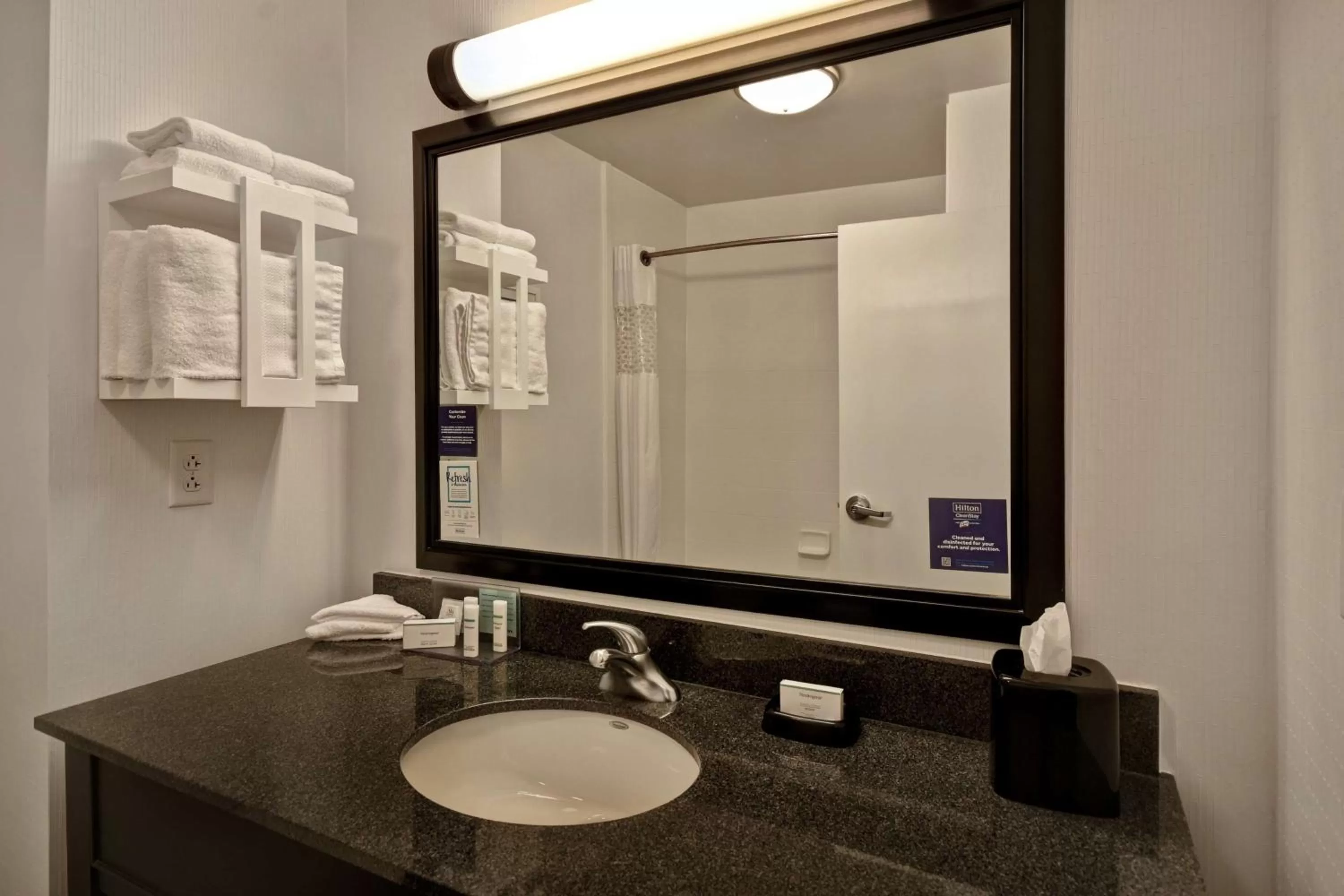 Bathroom in Hampton Inn & Suites Columbia South Fort Meade Area