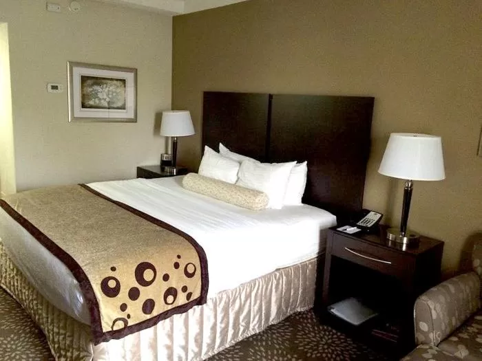 Bed in Quality Inn & Suites Del Rio