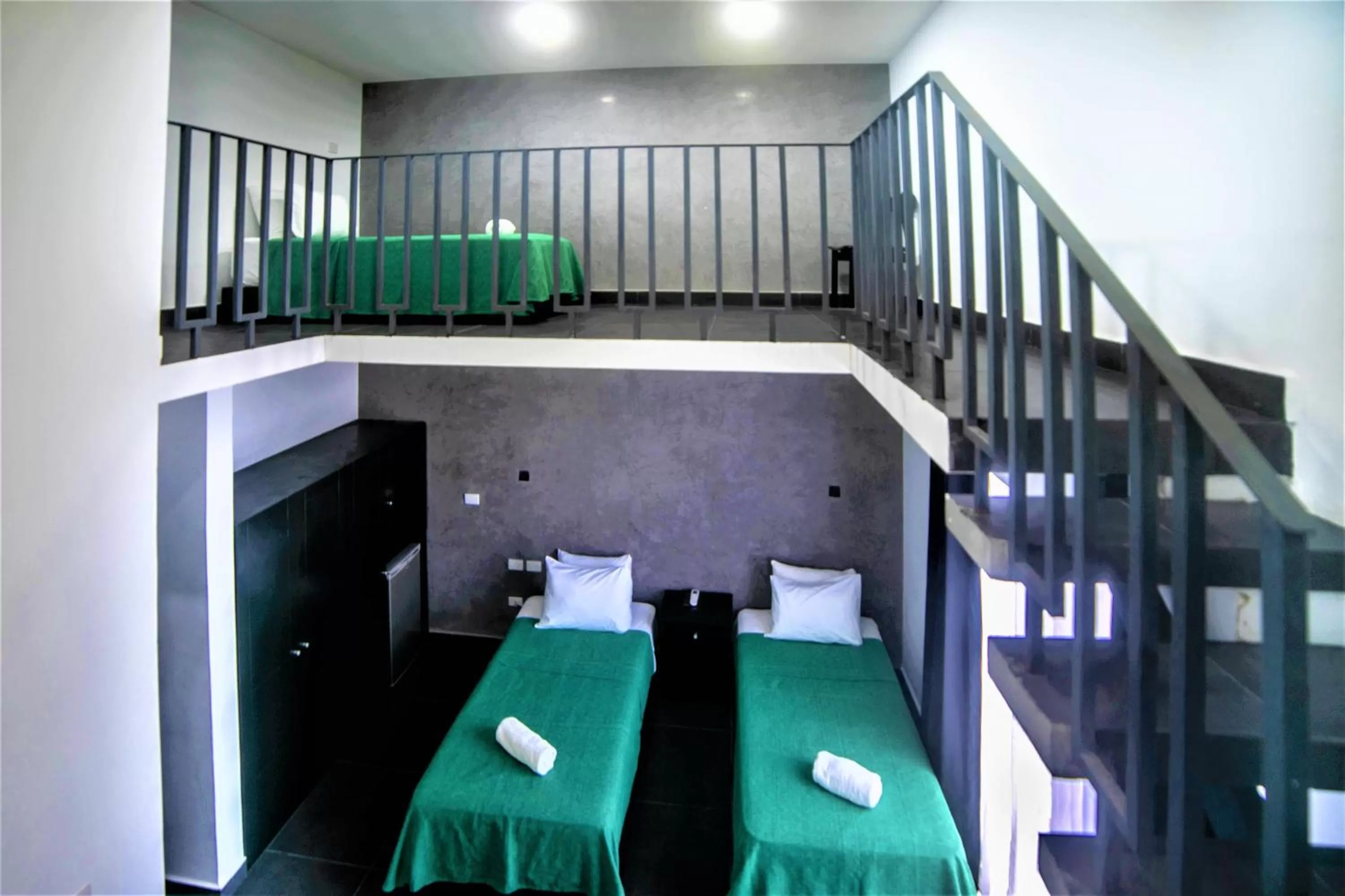 Photo of the whole room, Bed in Hotel Colonial Playa del Carmen