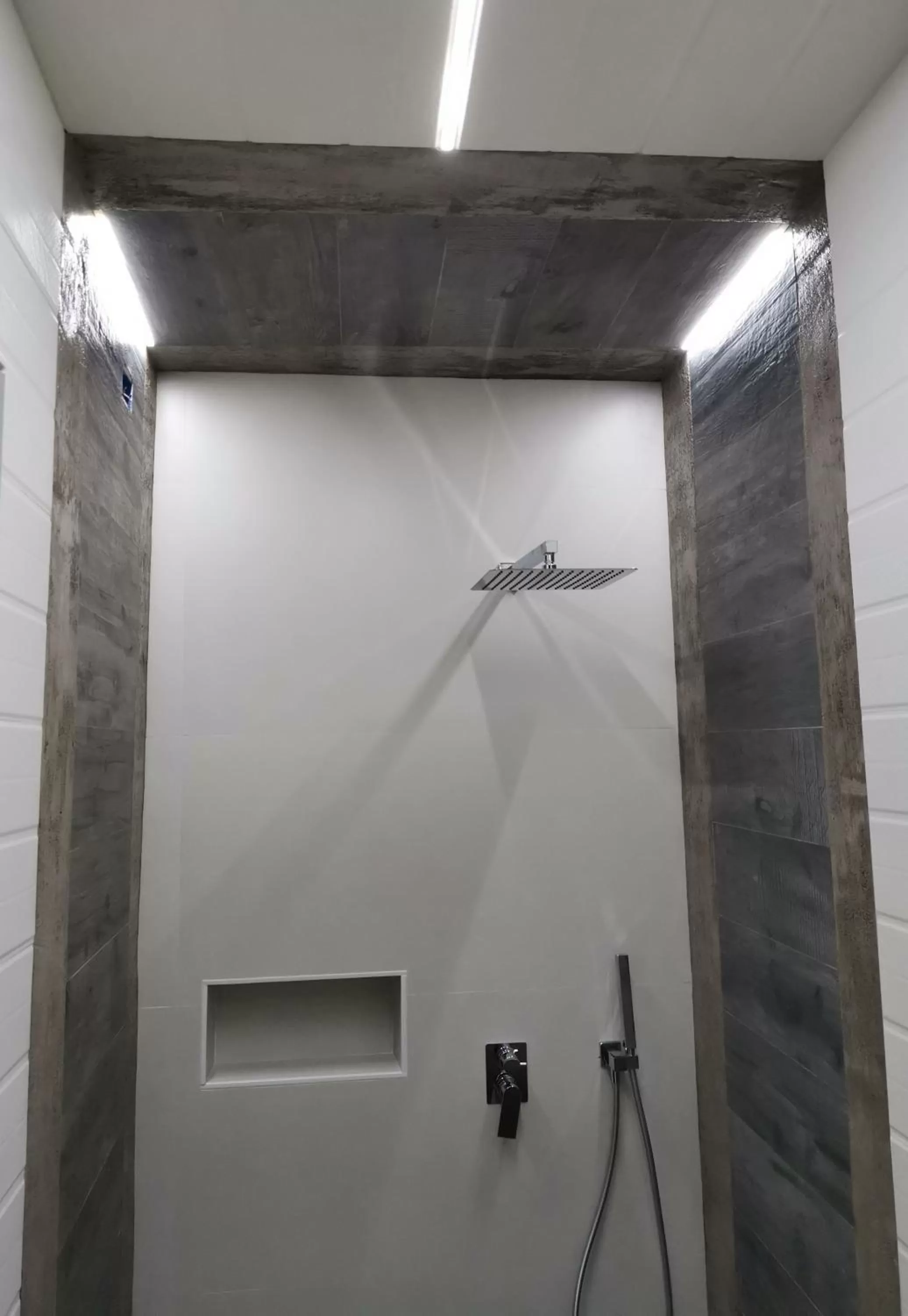 Shower in Black Market Hotel