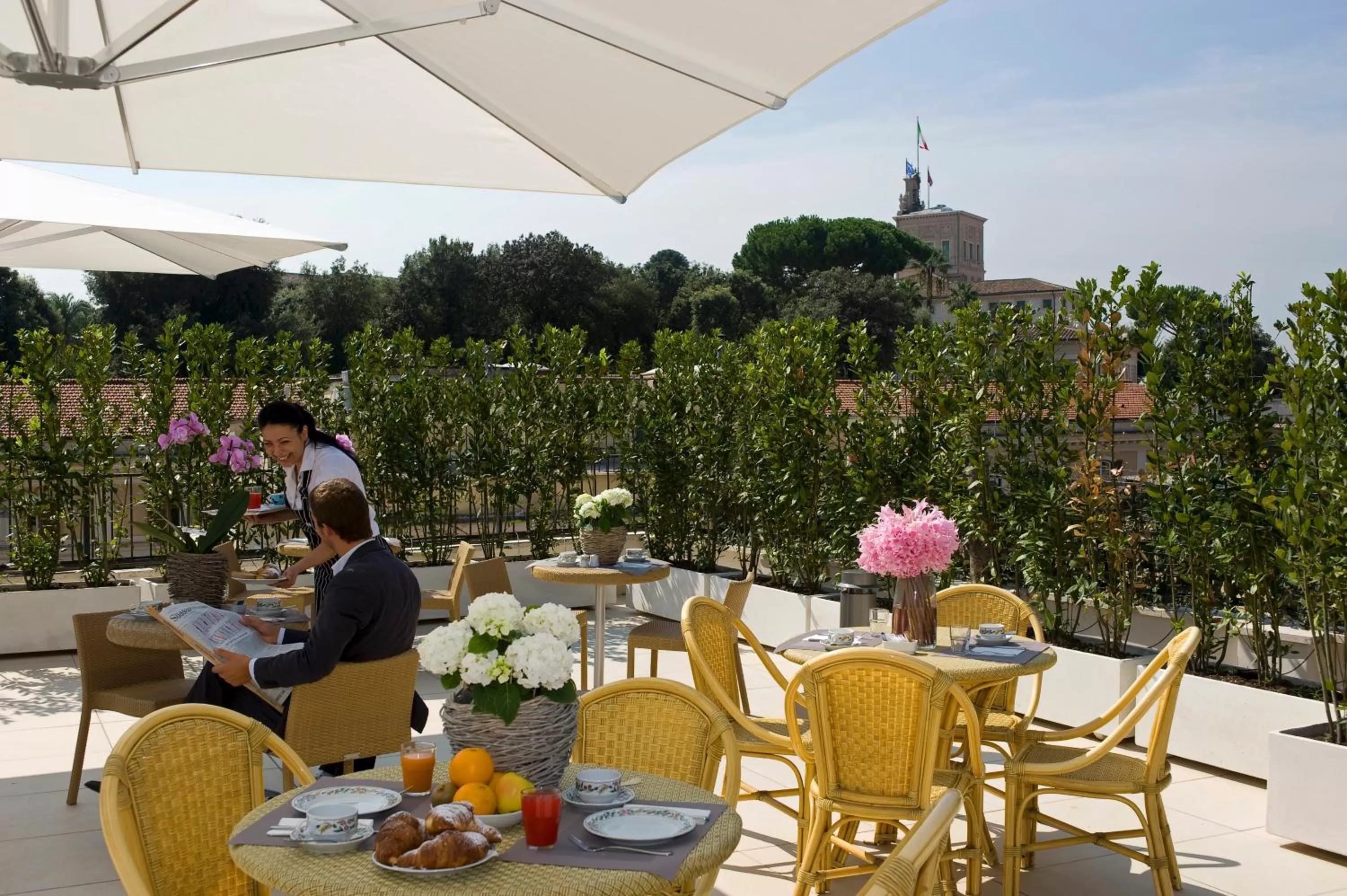 Balcony/Terrace in Hotel De Petris