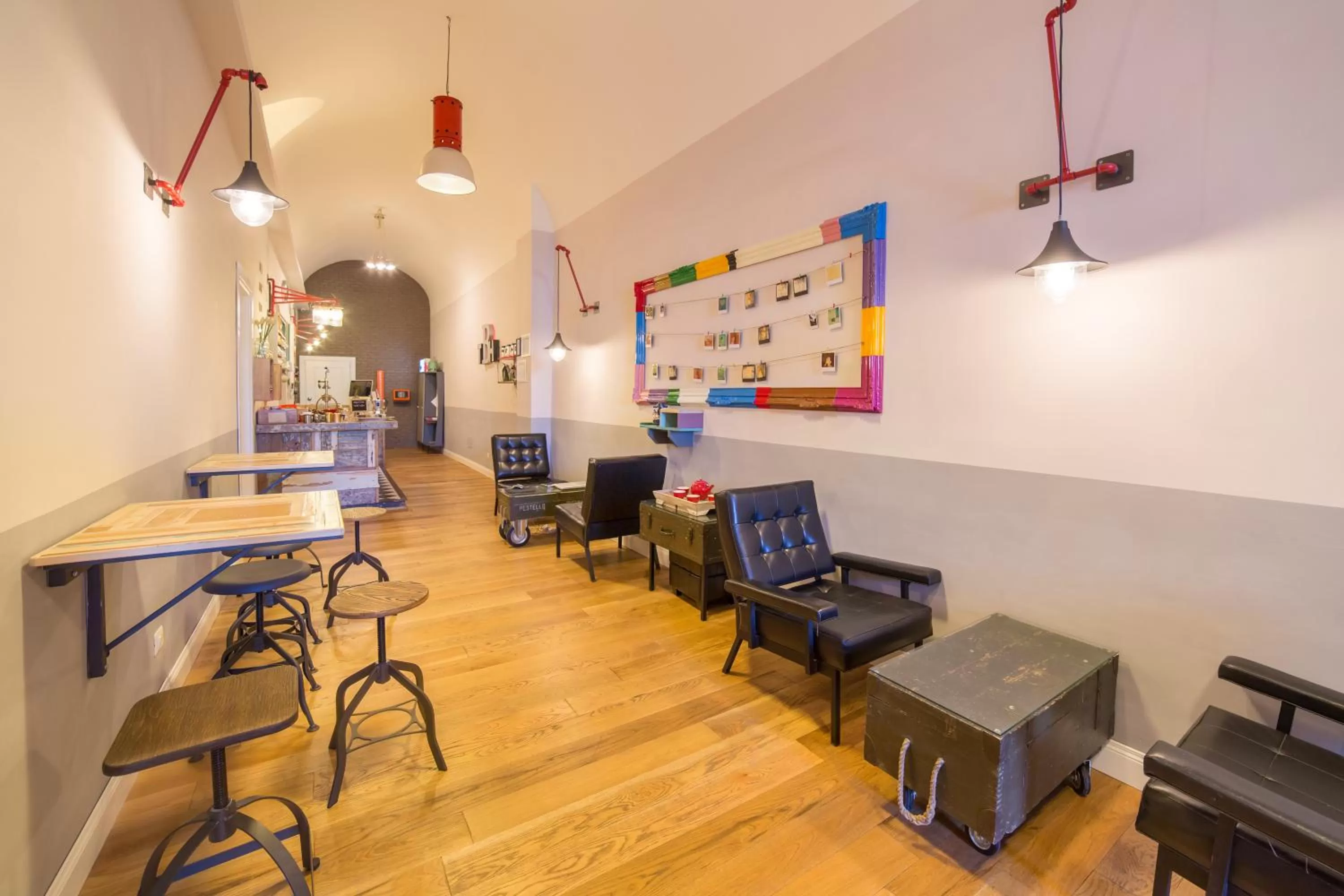 Lobby or reception in The Bellini House by House In Naples