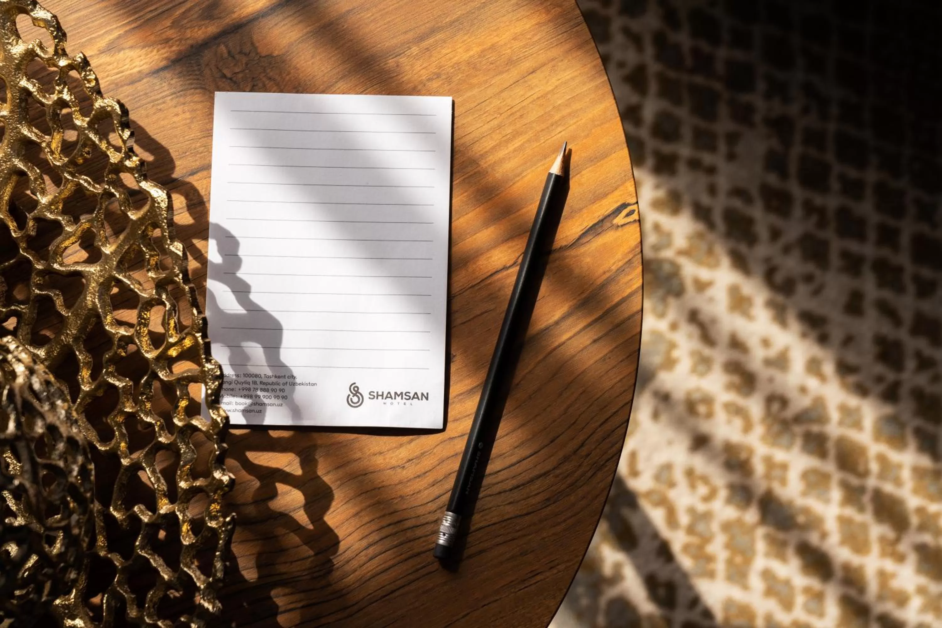 Decorative detail in Shamsan Airport Hotel