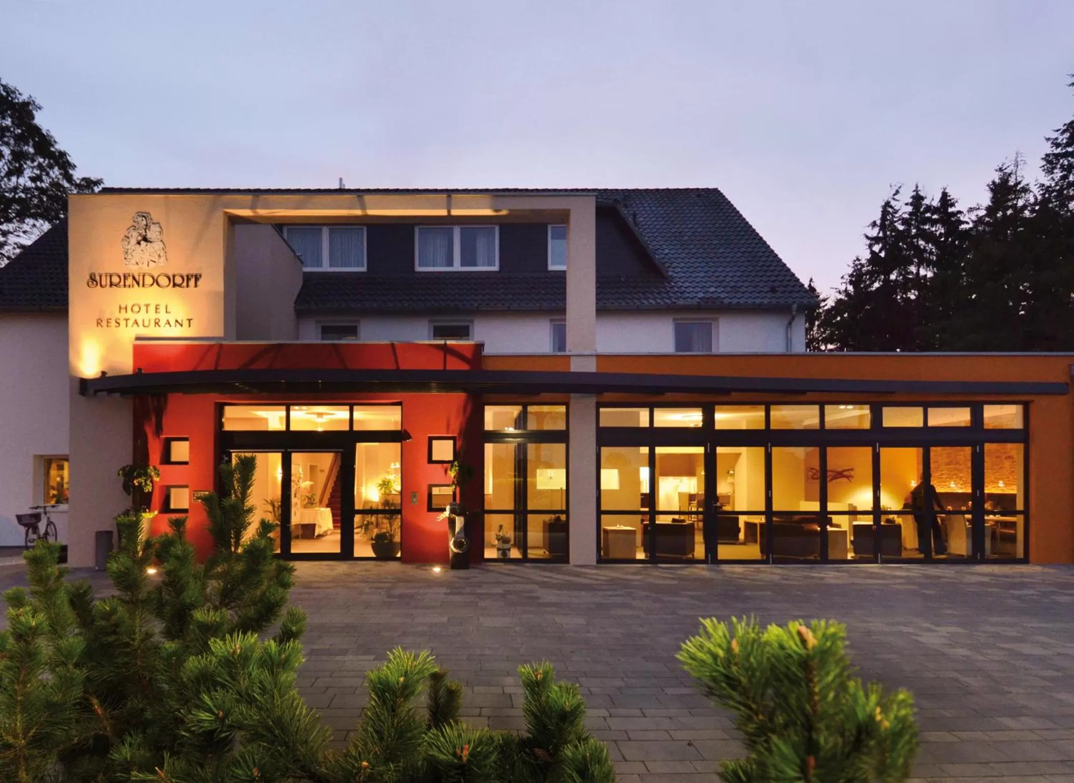 Property building in Akzent Hotel Haus Surendorff