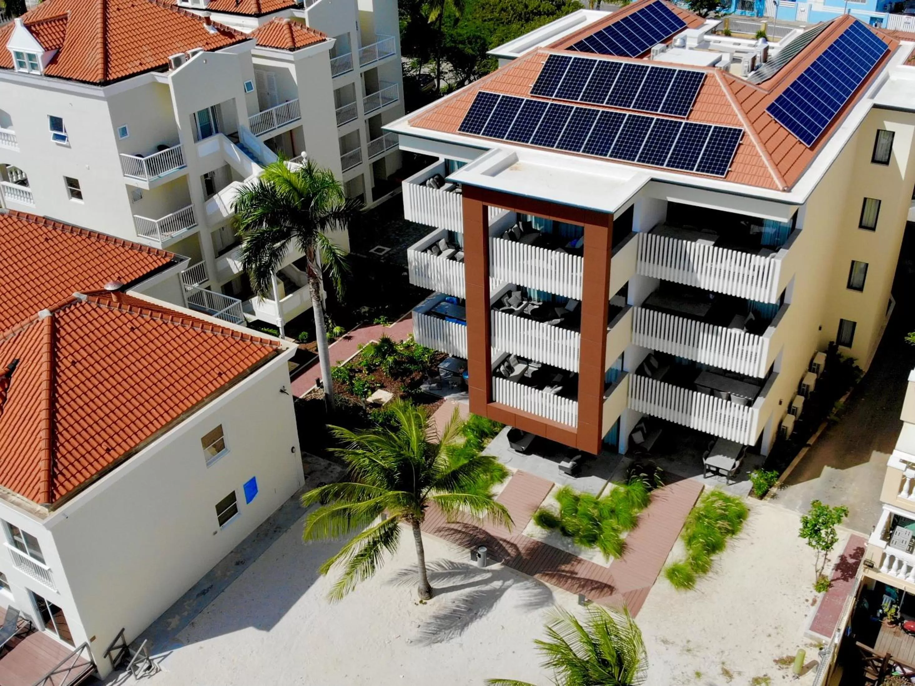 Property building in Curacao Avila Beach Hotel