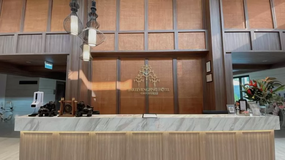 Lobby or reception in Sareeviengping Hotel Chiangmai