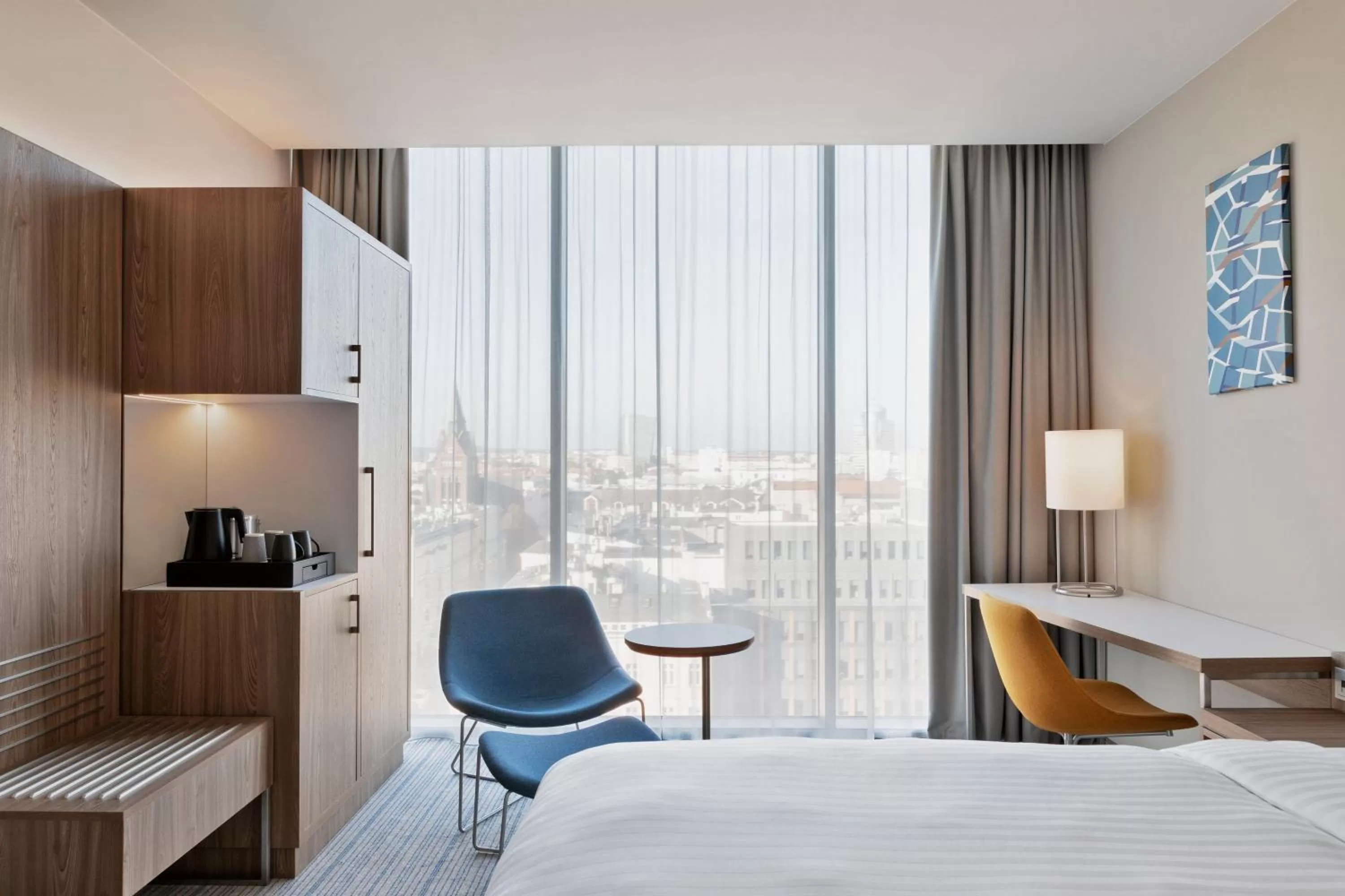 Photo of the whole room, Bed in Courtyard by Marriott Szczecin City