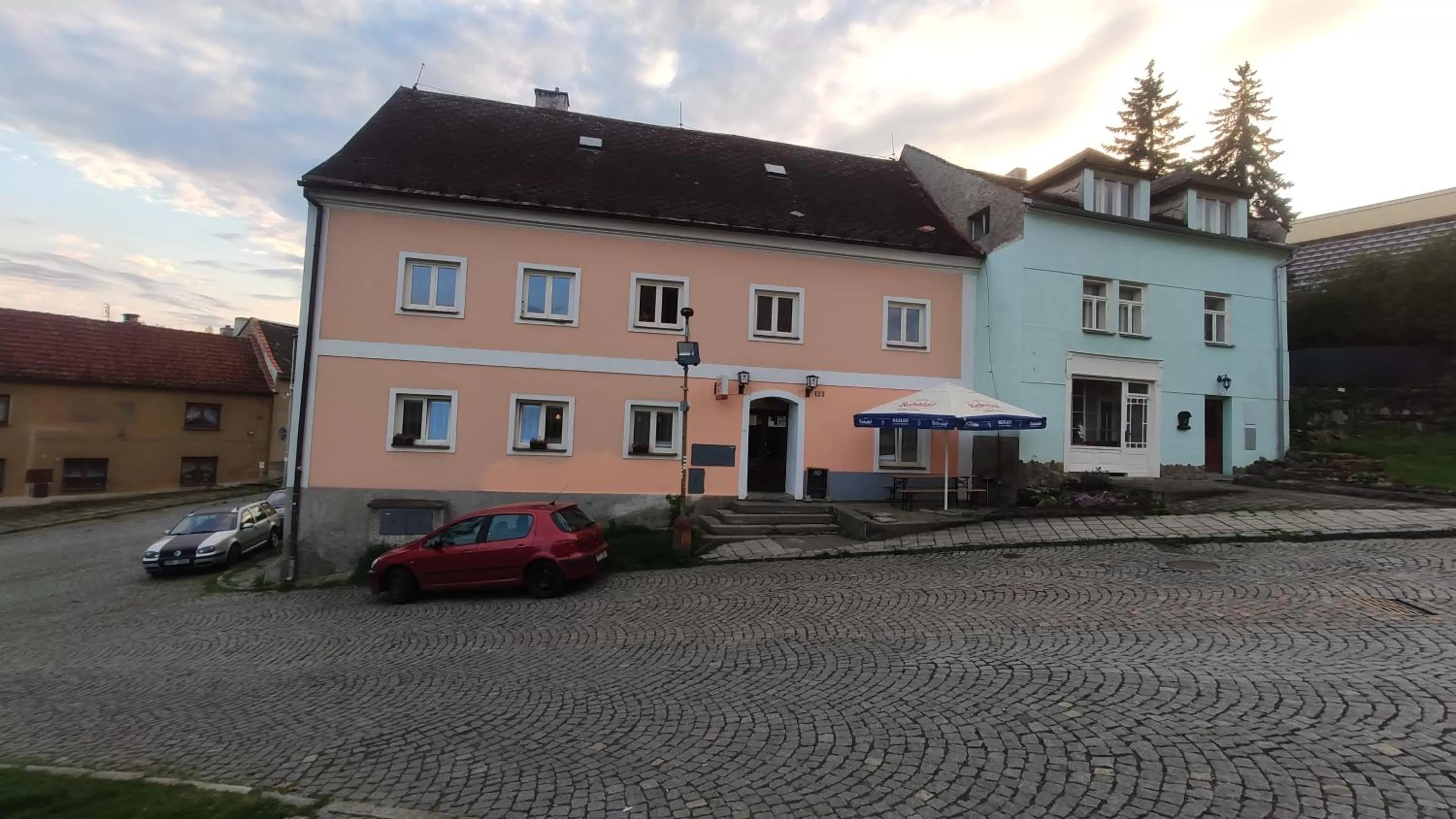 Property building in H@M Penzion