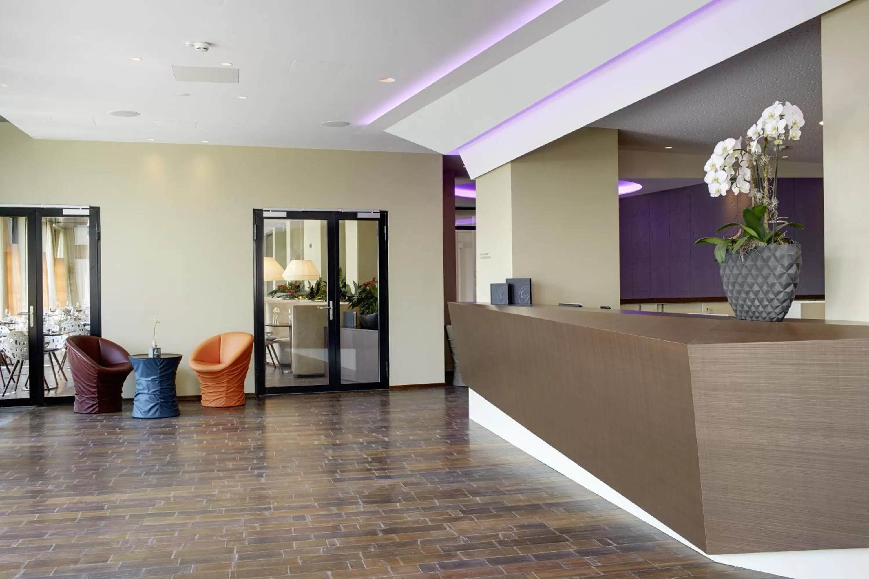 Lobby or reception in Campus Hotel Hertenstein