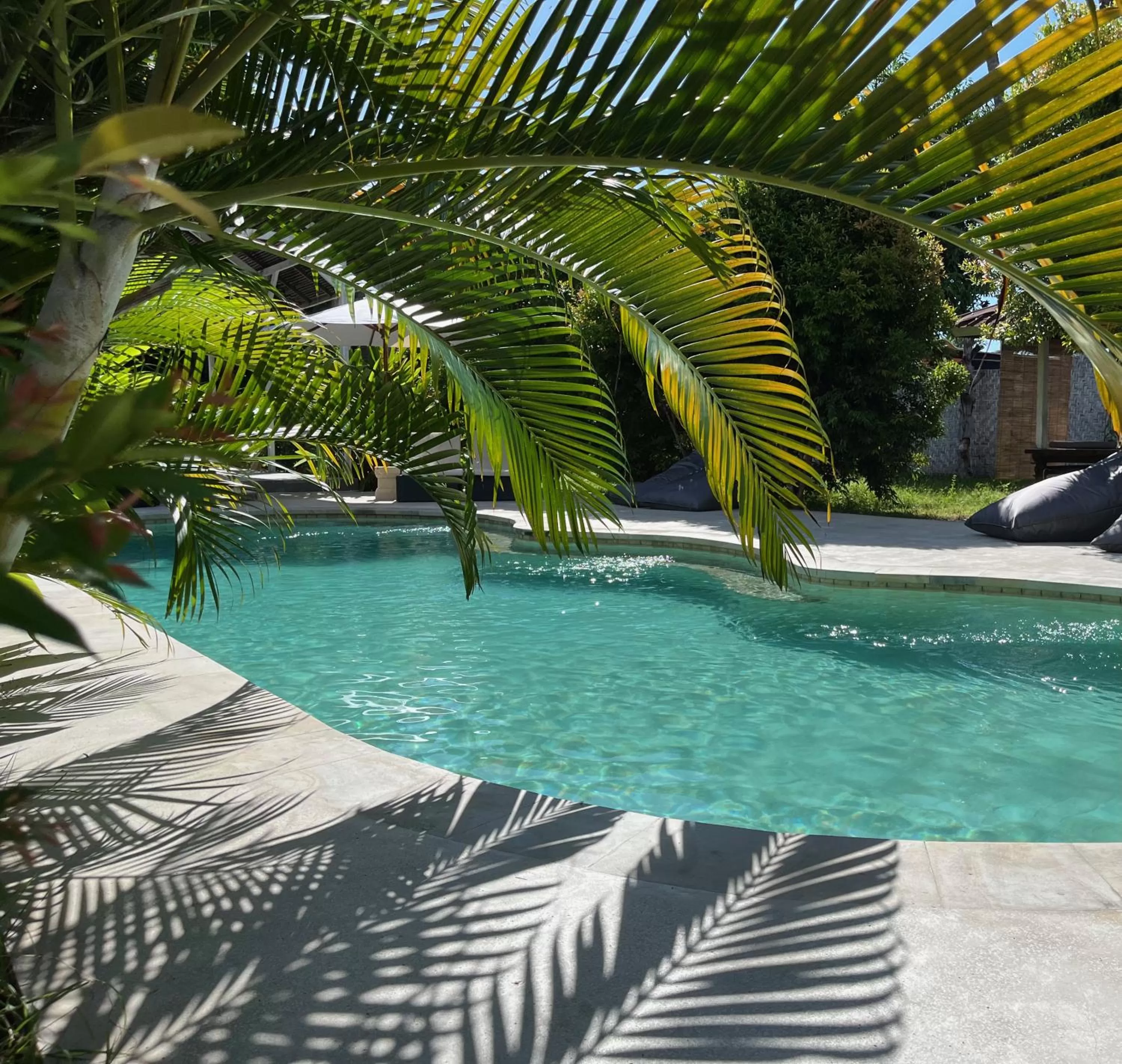 Pool view in Omala Village Gili Air