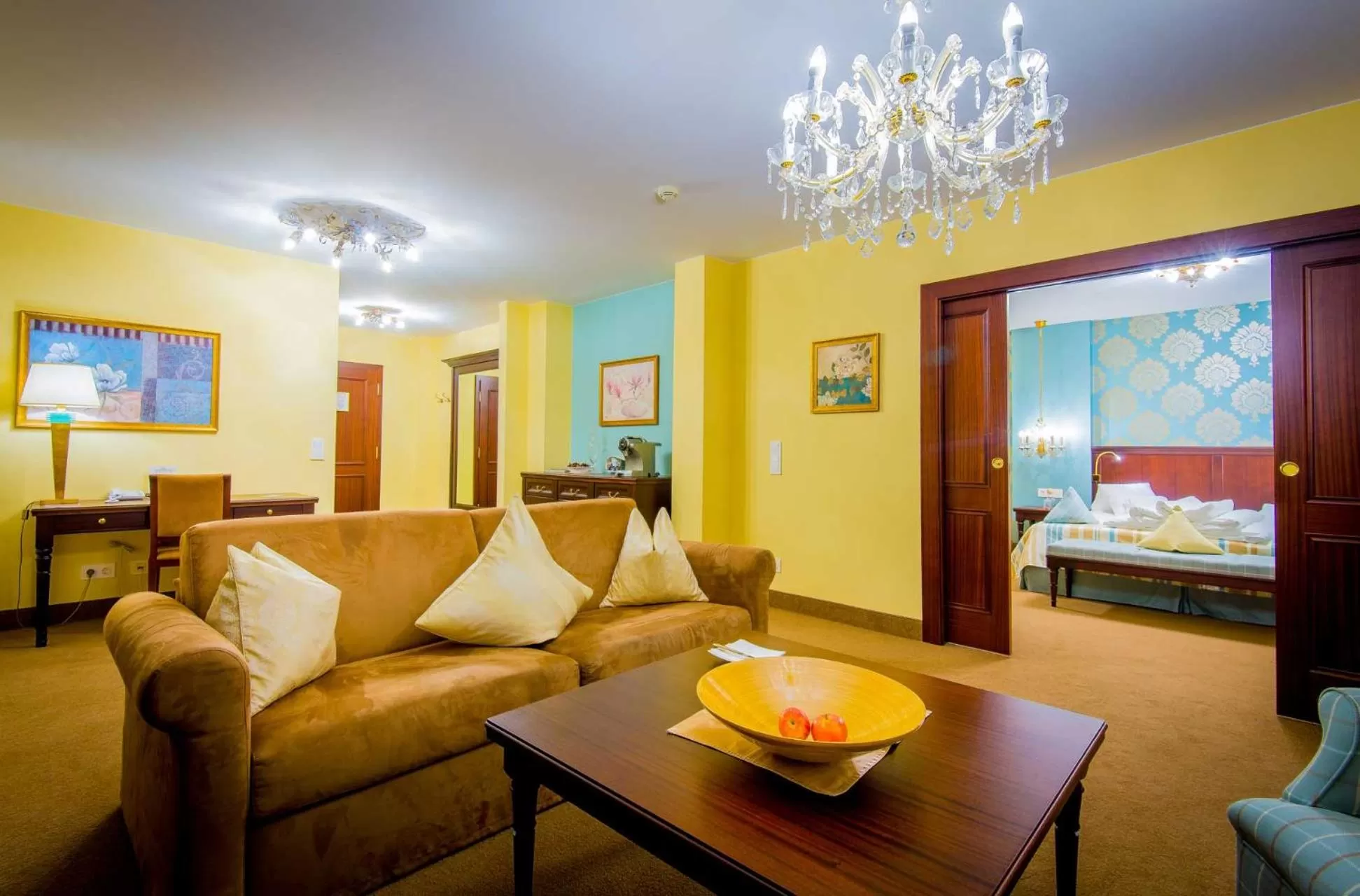 Photo of the whole room, Bed in Grandhotel Lienz Business-Wellness & Gourmet