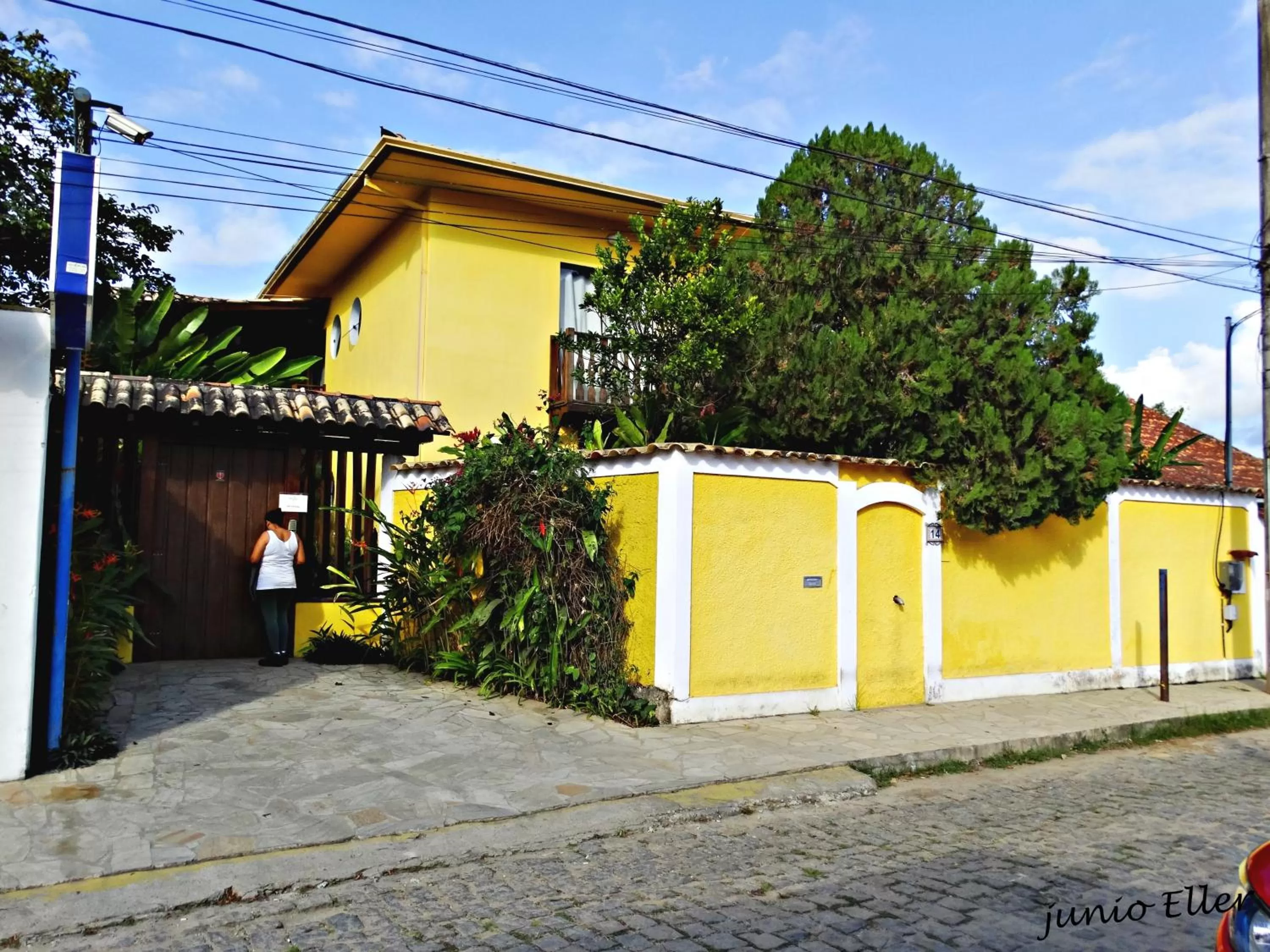Property building in Pousada Maravilha de Paraty
