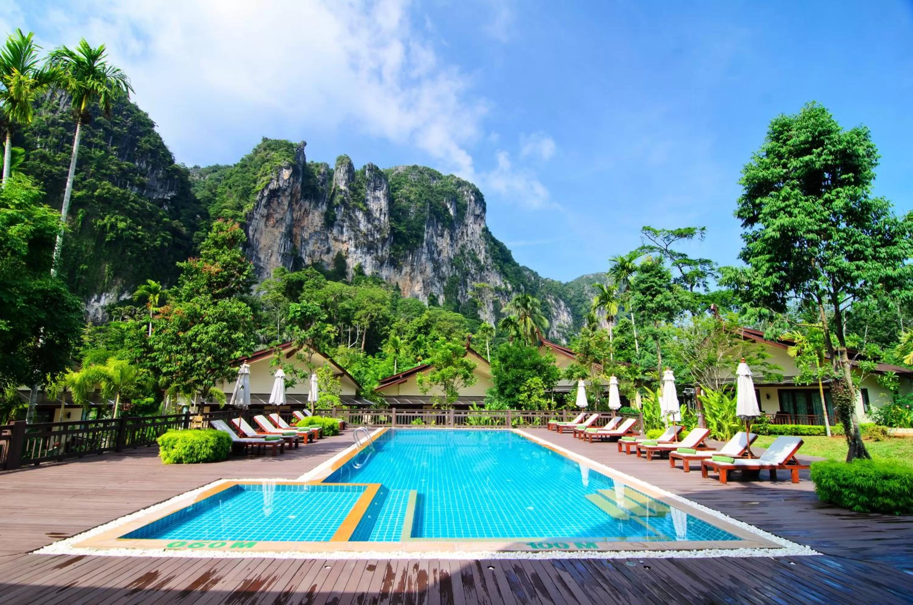 Swimming pool in Aonang Phu Petra Resort, Krabi - SHA Plus