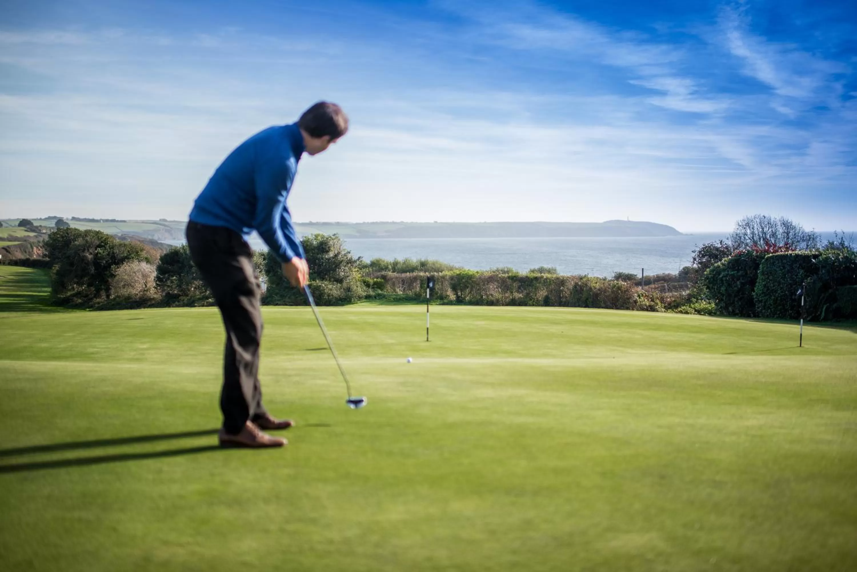 Golfcourse in The Carlyon Bay Hotel and Spa