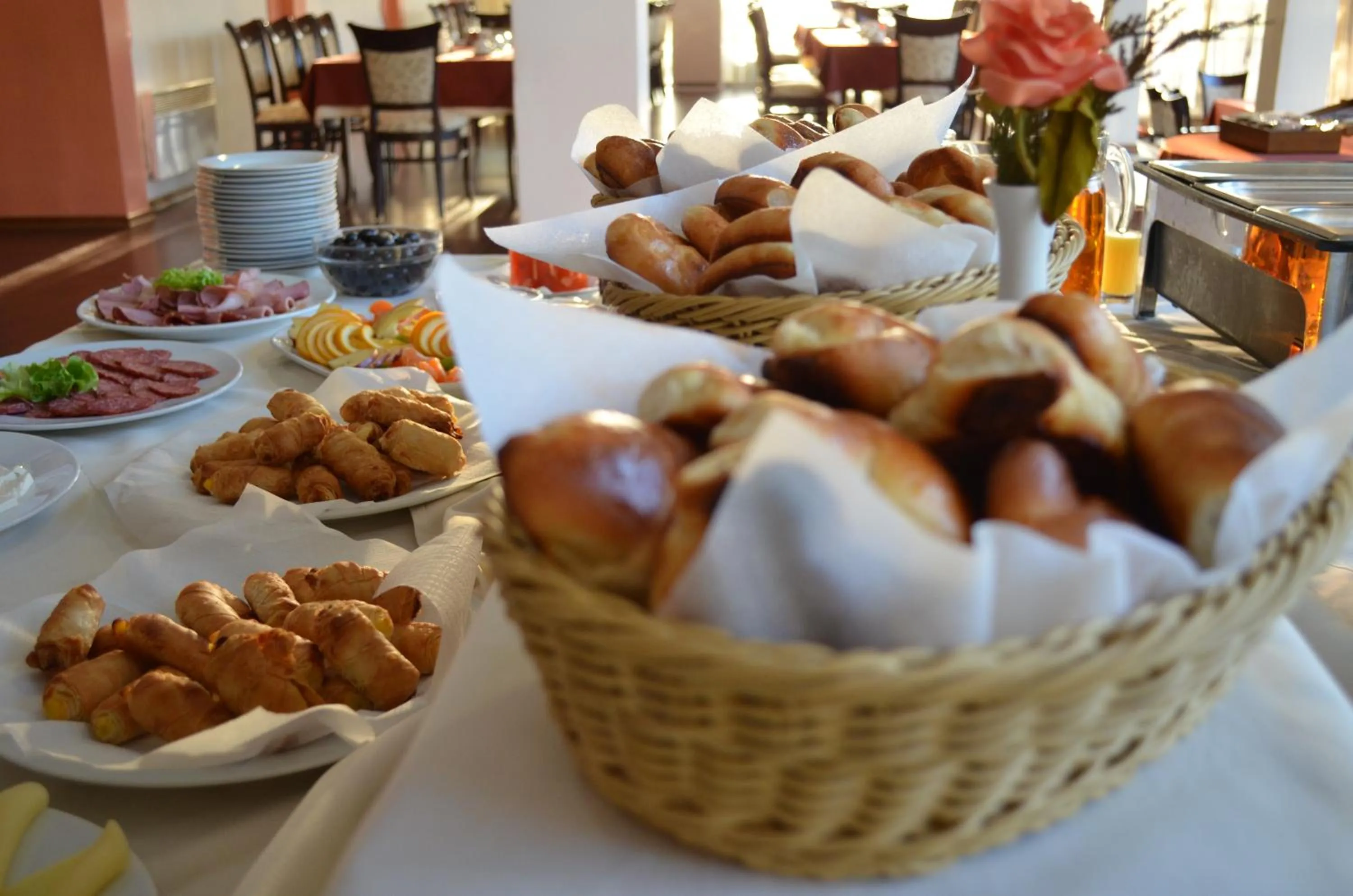 Breakfast in Hotel Bankya Palace