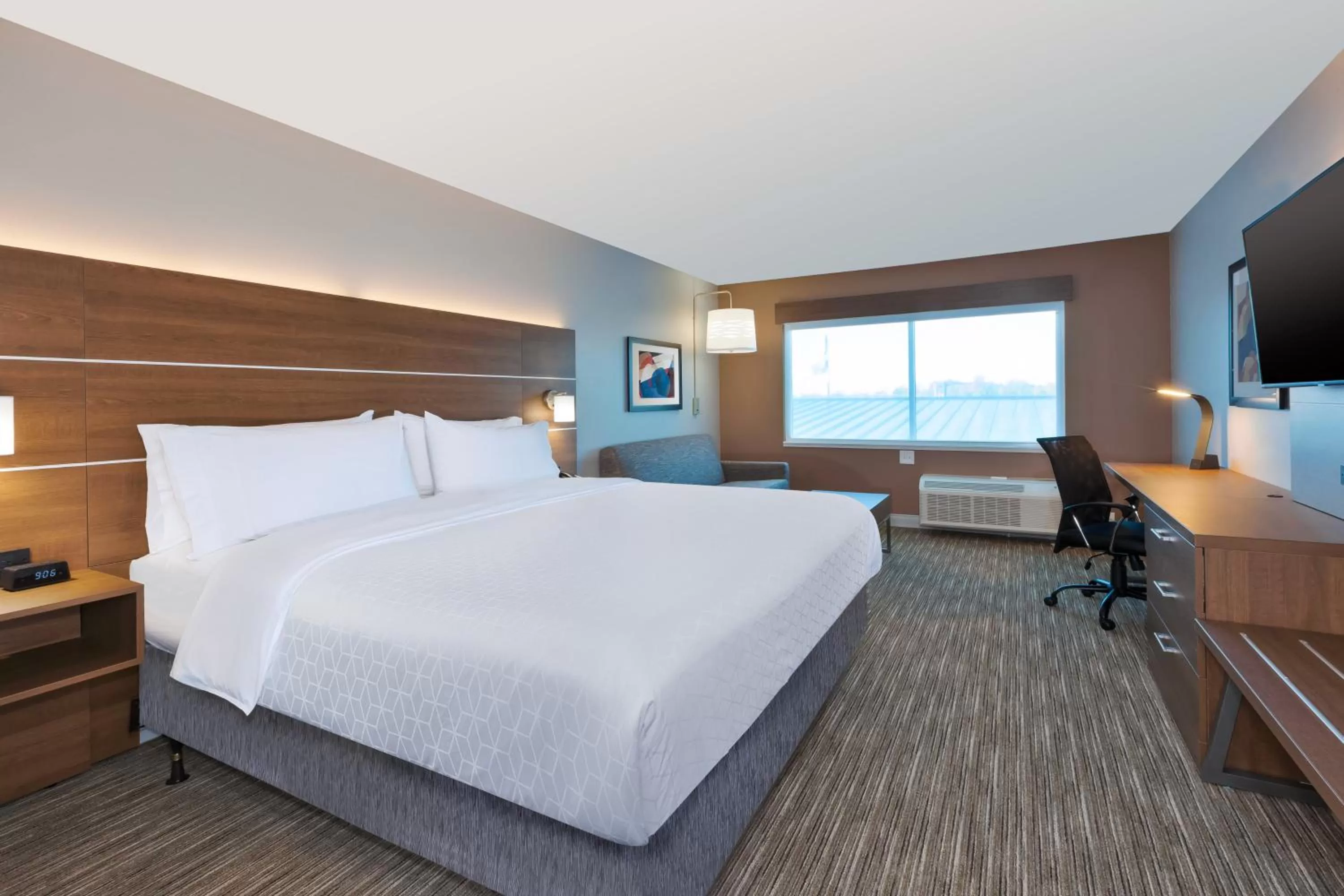 Photo of the whole room, Bed in Holiday Inn Express & Suites - Cedar Springs - Grand Rapids N by IHG