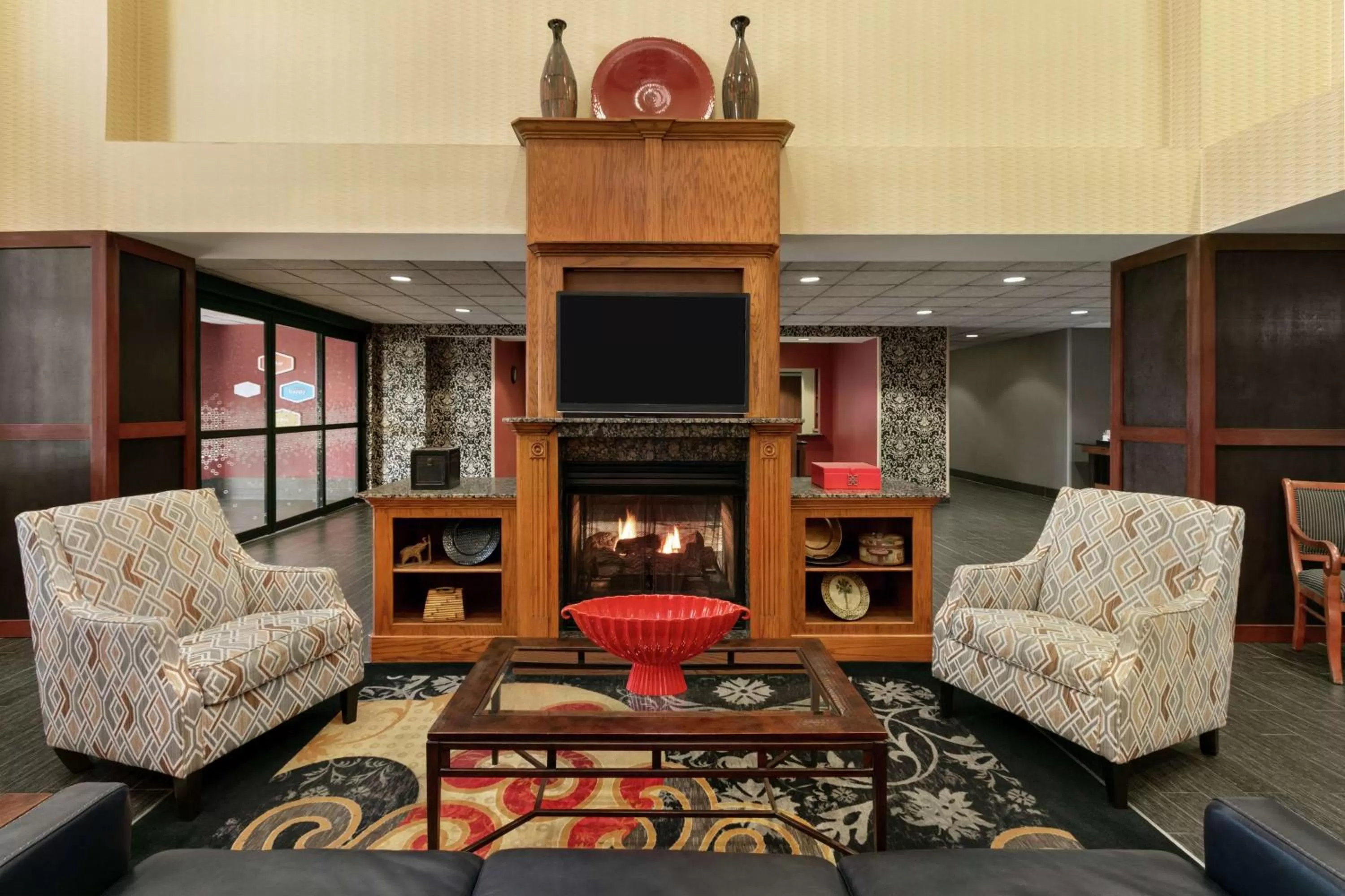 Lobby or reception in Hampton Inn & Suites Lawton