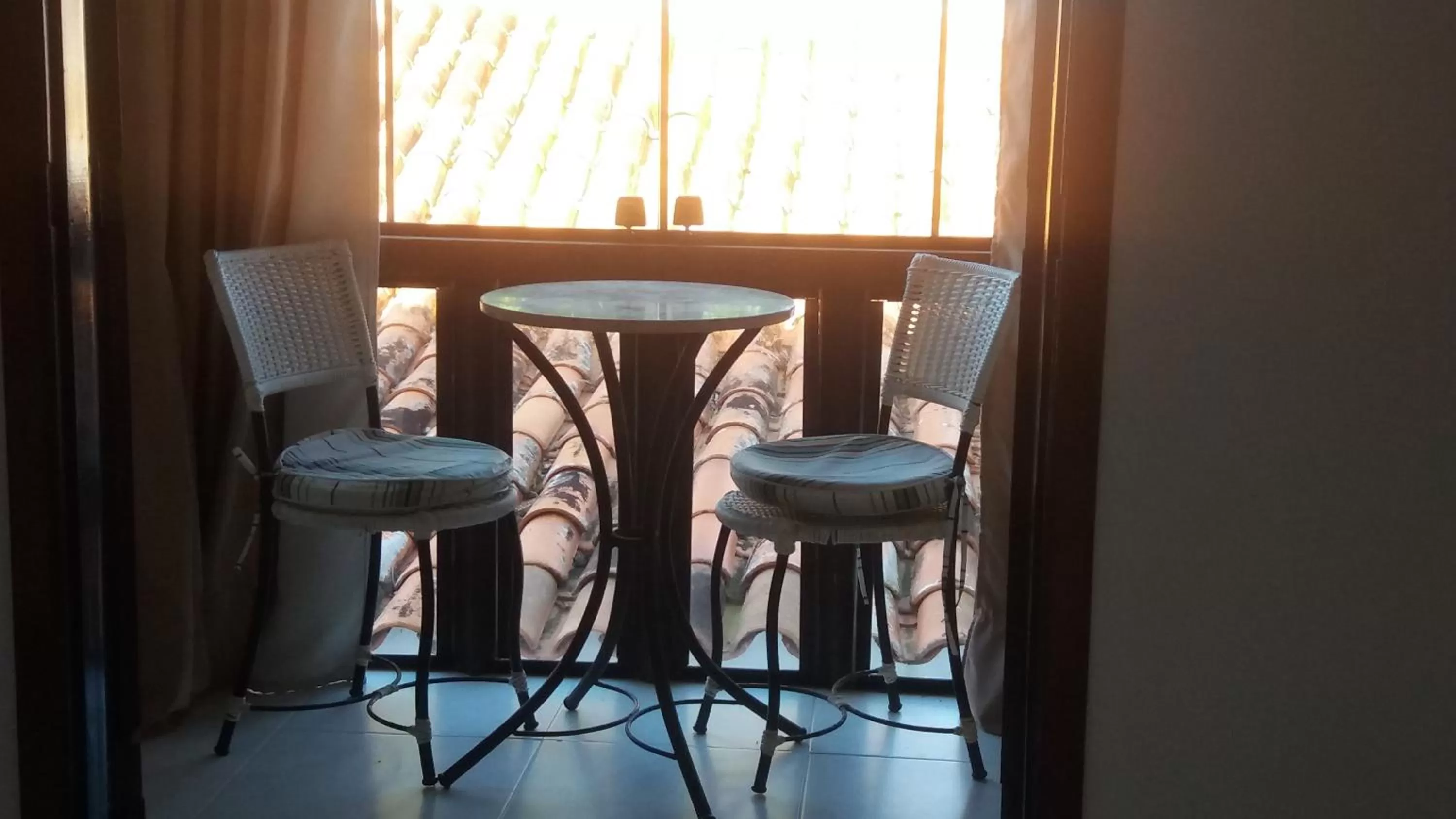 Balcony/Terrace in Pousada L'étage