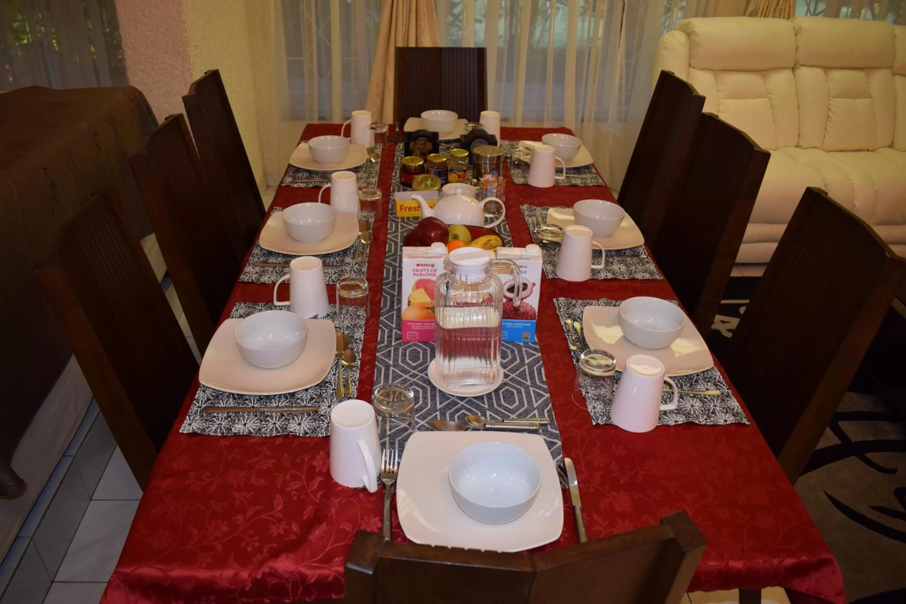 Dining area in Moye Guest House