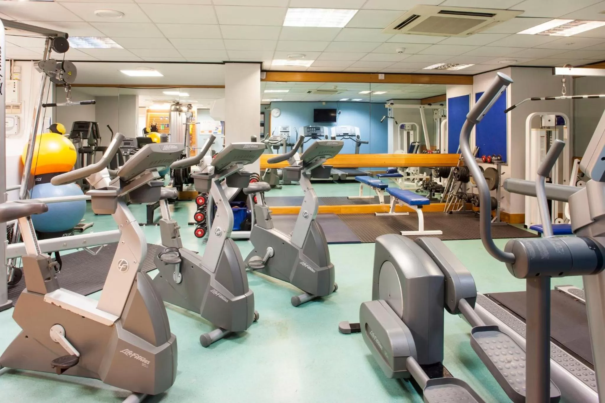 Fitness centre/facilities in Holiday Inn Rochester-Chatham by IHG
