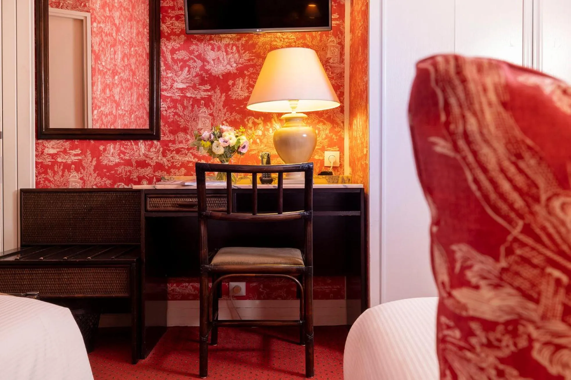 Bedroom in Hotel Clément