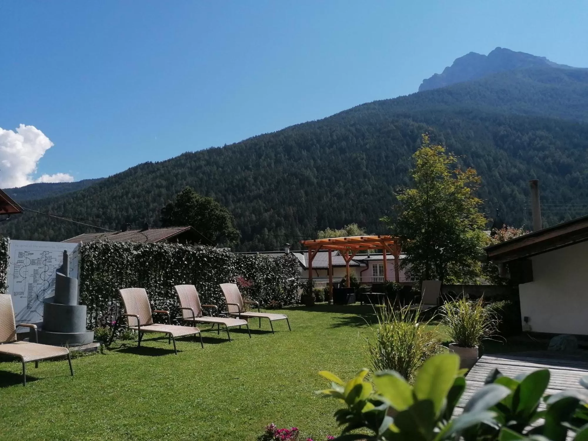 Garden in Adler Hotel-Pension