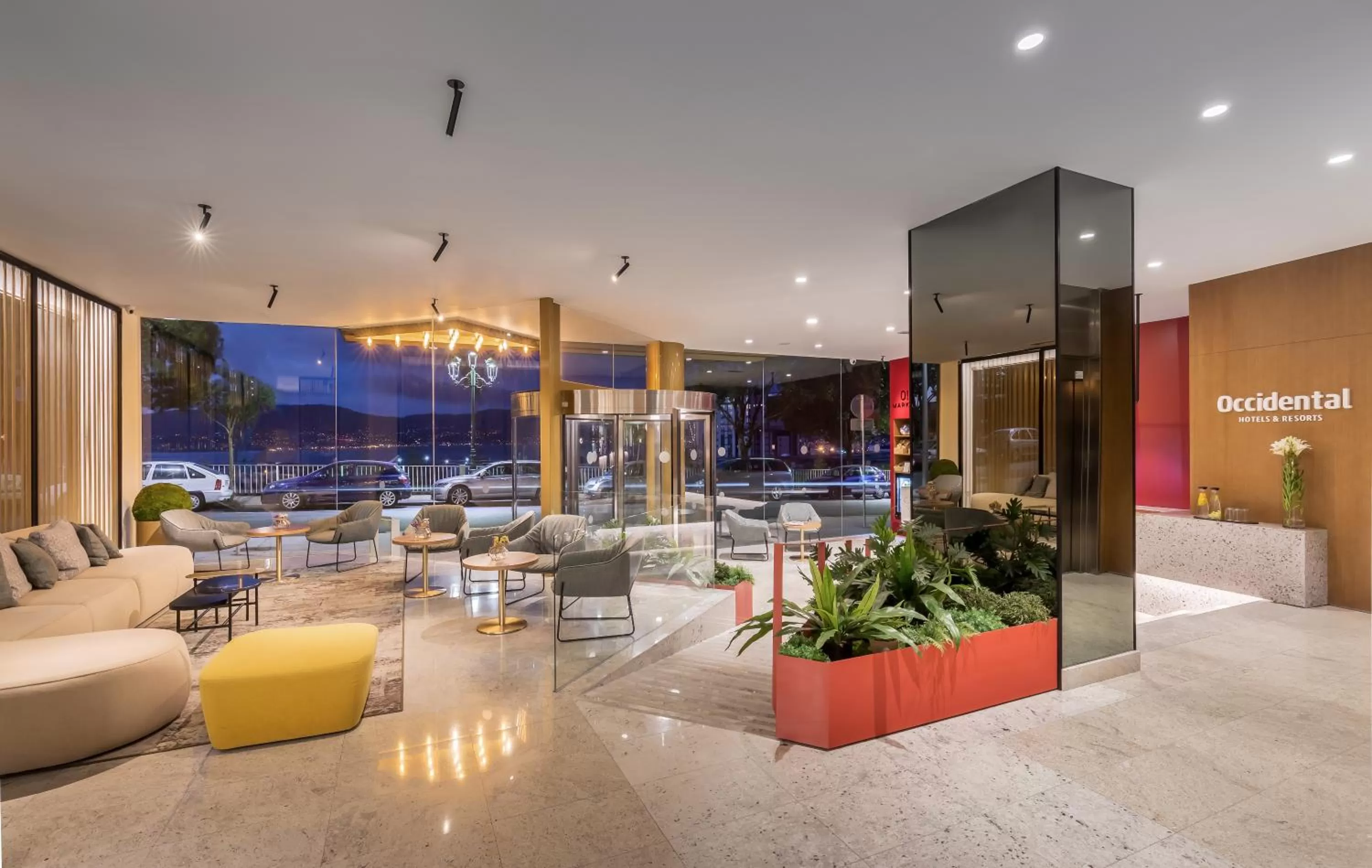 Lobby or reception in Occidental Vigo