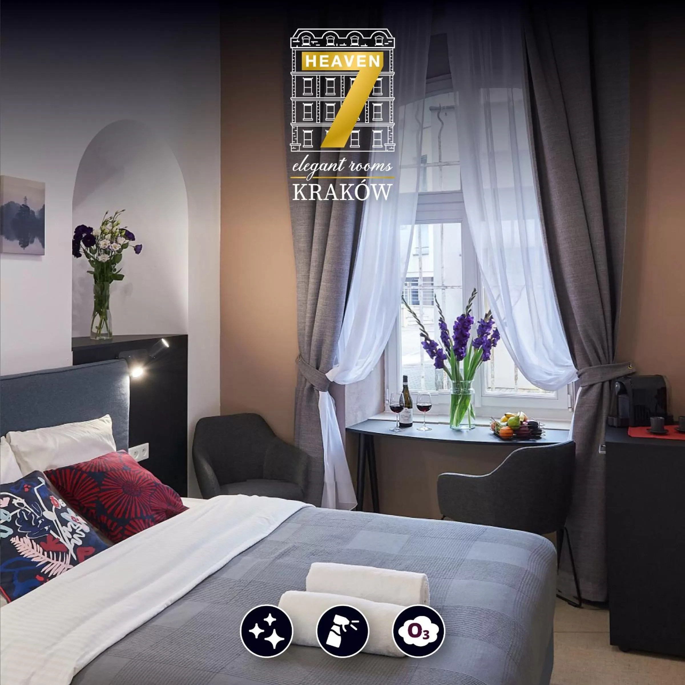 7 HEAVEN Elegant Rooms KRAKÓW Old Town