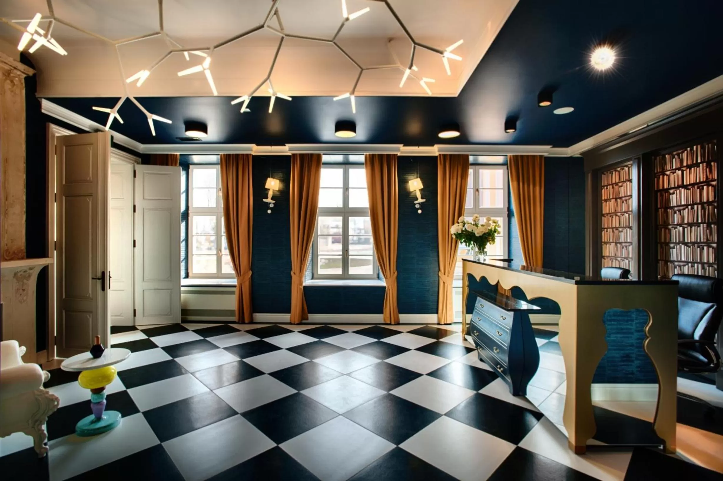 Lobby or reception in Relais & Châteaux Hotel Quadrille - Adults Only