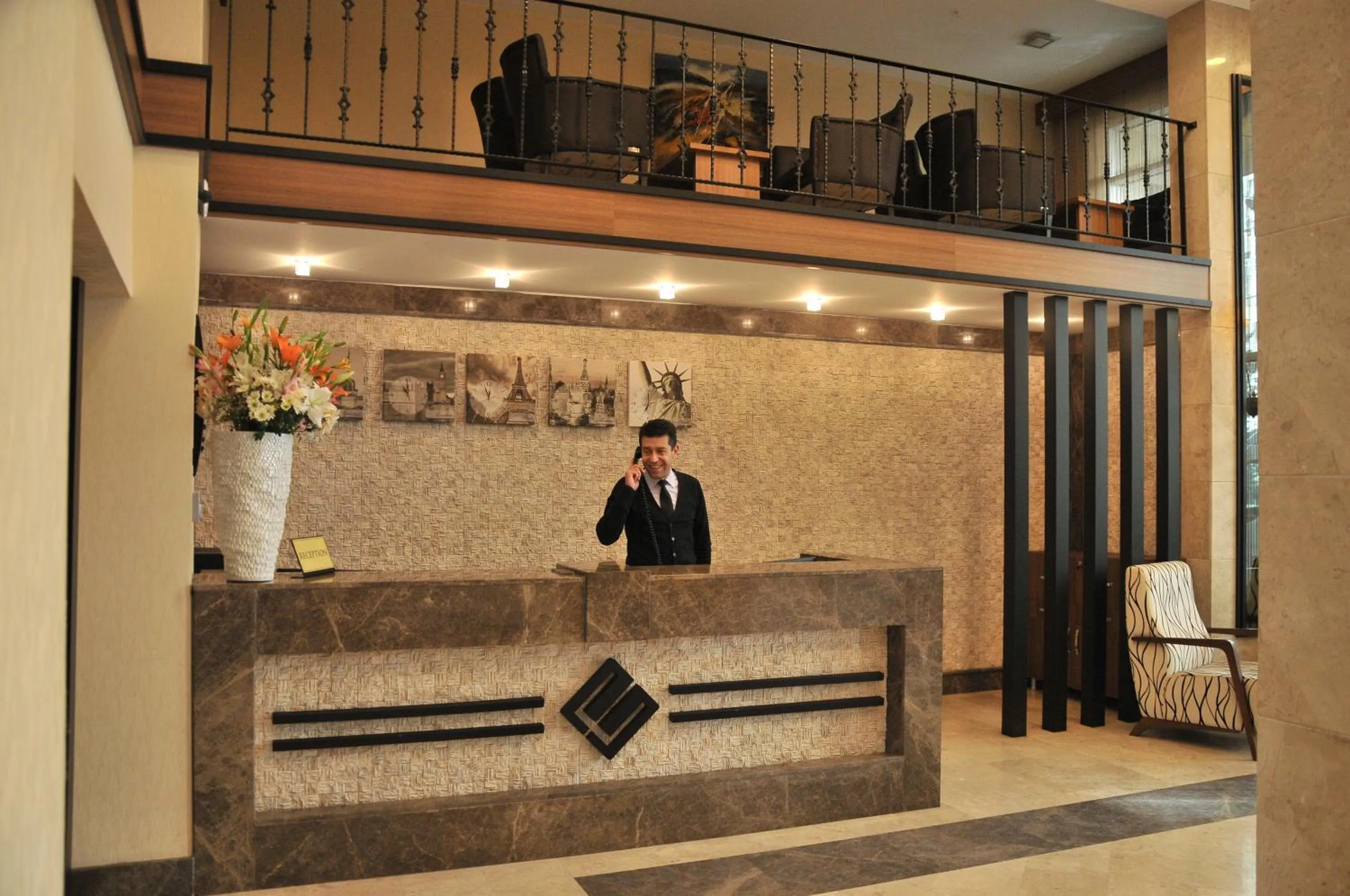 Lobby or reception in Esila Hotel
