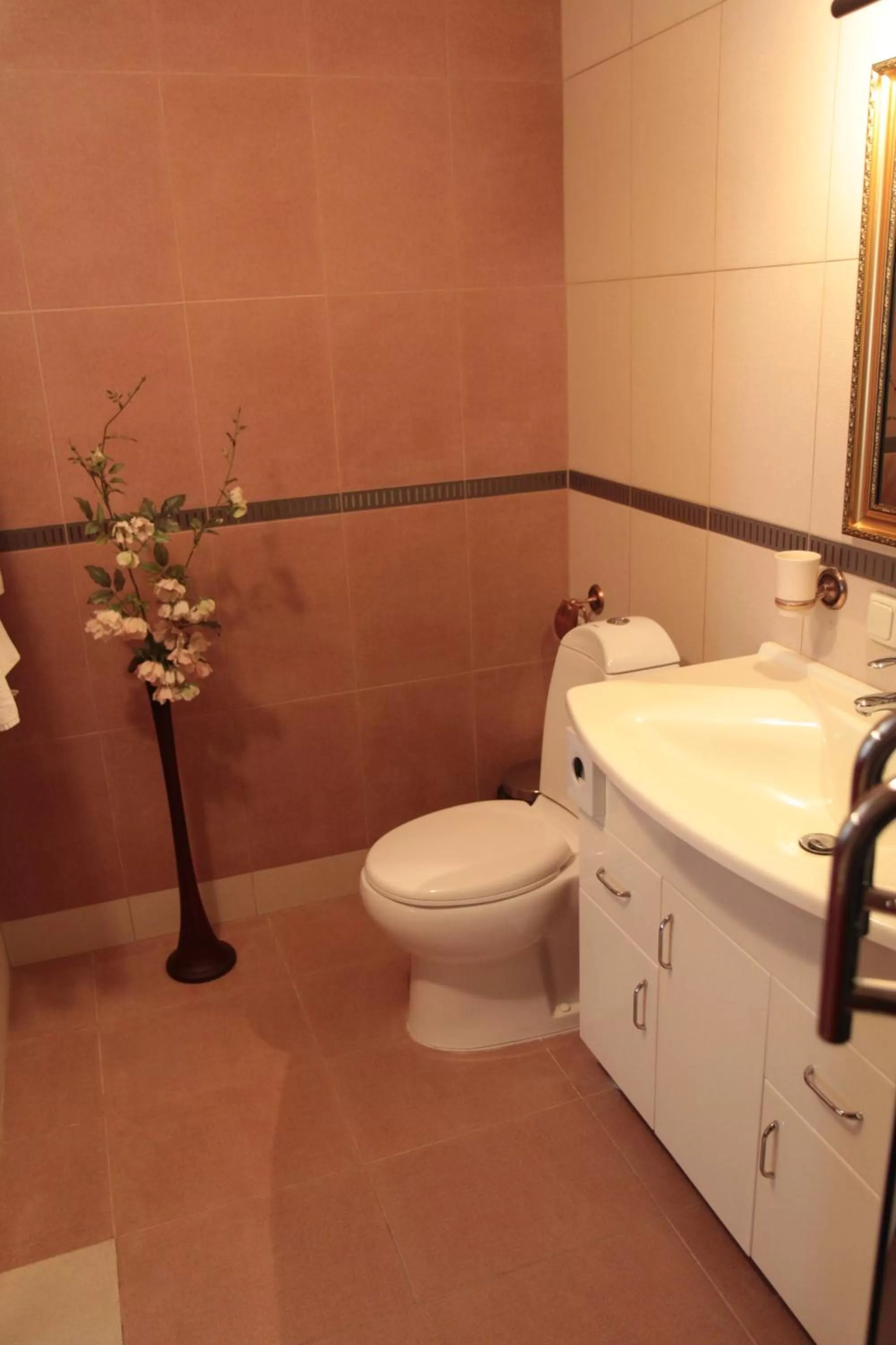 Bathroom in Svečių namai Minge