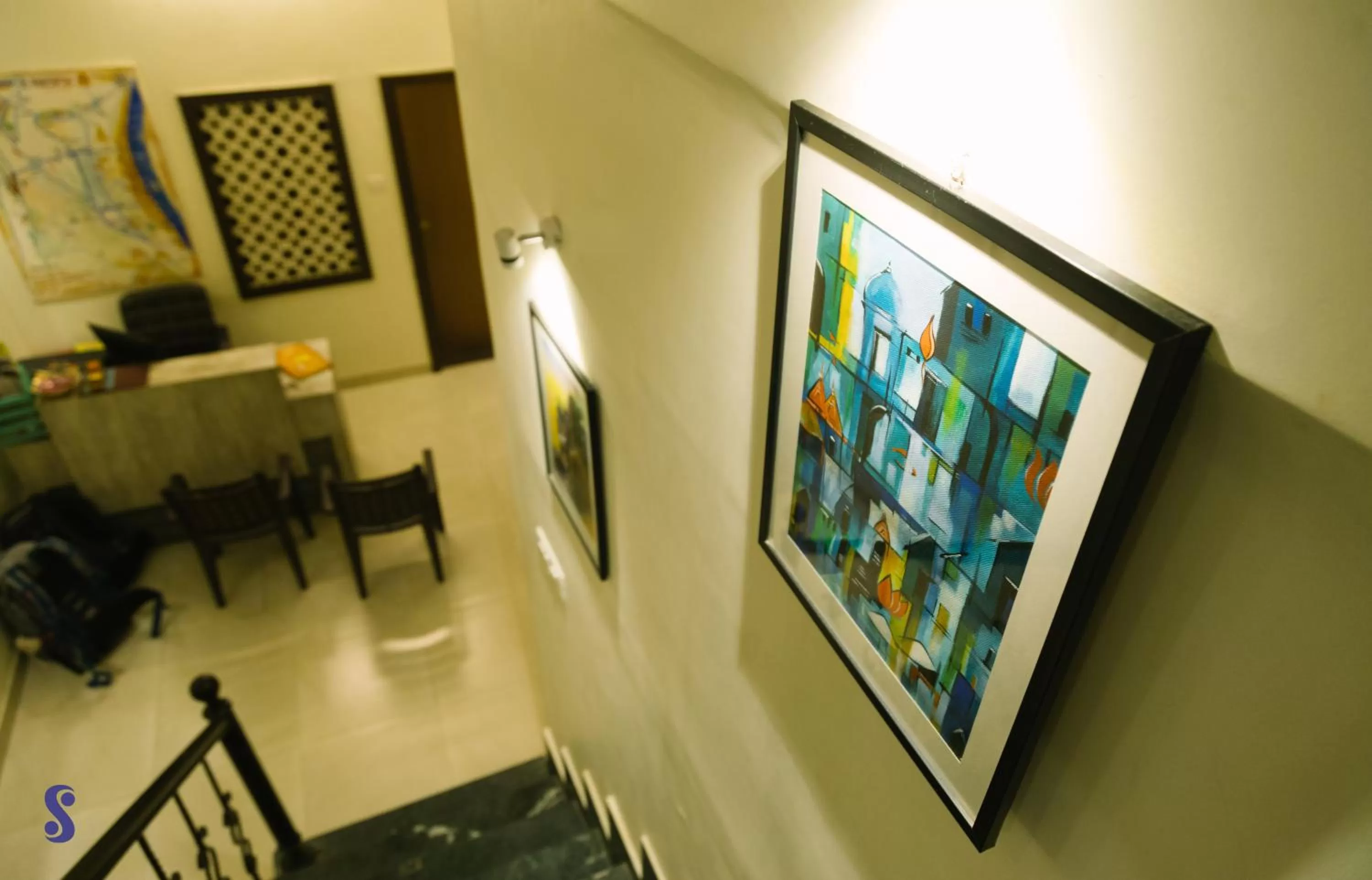 Decorative detail in Safarnama Varanasi